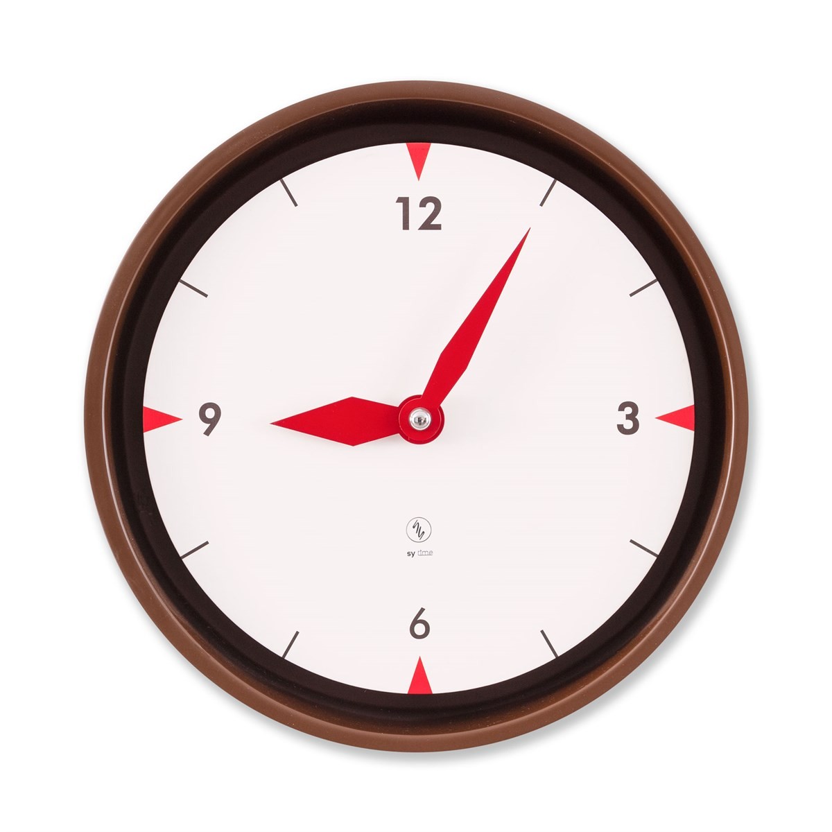 SY Time Iasos 40 CM Wall Clock - 6013 Patented Magnetic Dial System, Adjustable Hands, Fiberglass and Aluminum Design