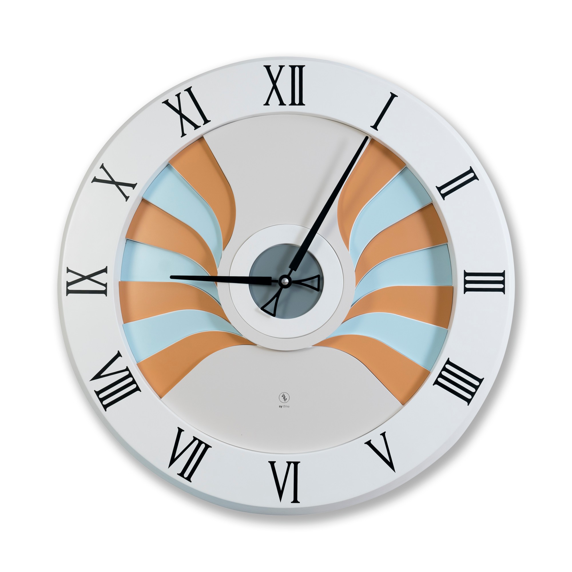 SY Time Likya 140 CM Wall Clock Patented Magnetic Dial System, Adjustable Hands, Fiberglass and Aluminum Design