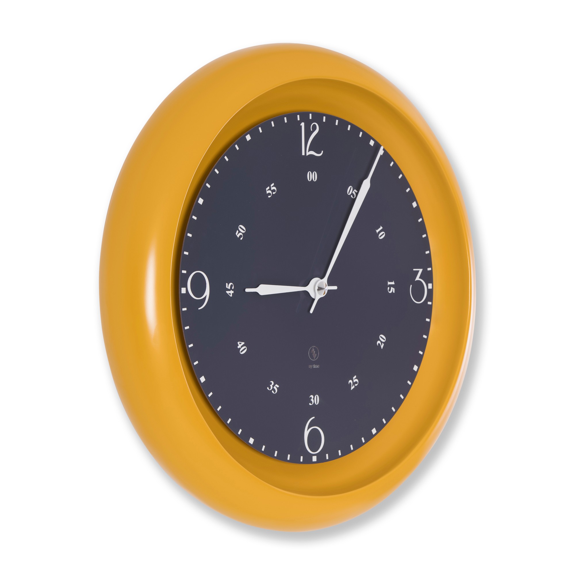 SY Time İbora 70 CM Wall Clock - 6990 Patented Magnetic Dial System, Adjustable Hands, Fiberglass and Aluminum Design