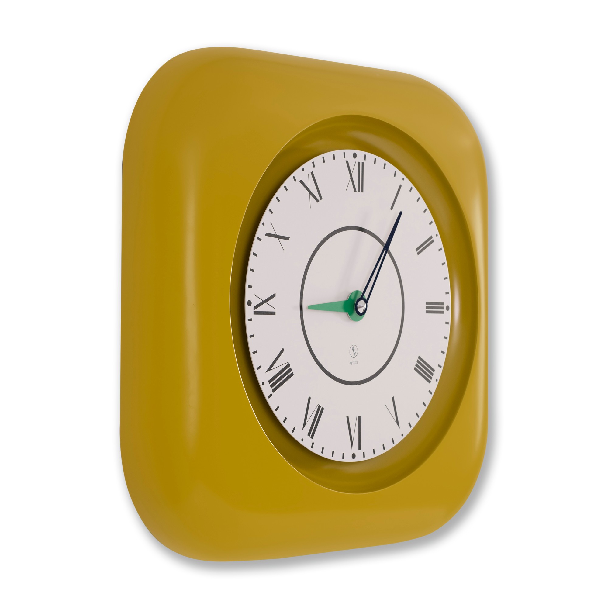 SY Time Knidos 80 CM Duvar Saati - 7188 Patentli Manyetik Kadran Sistemi, Ayarlanabilir Kollar, Fiberglas ve Alüminyum Tasarım