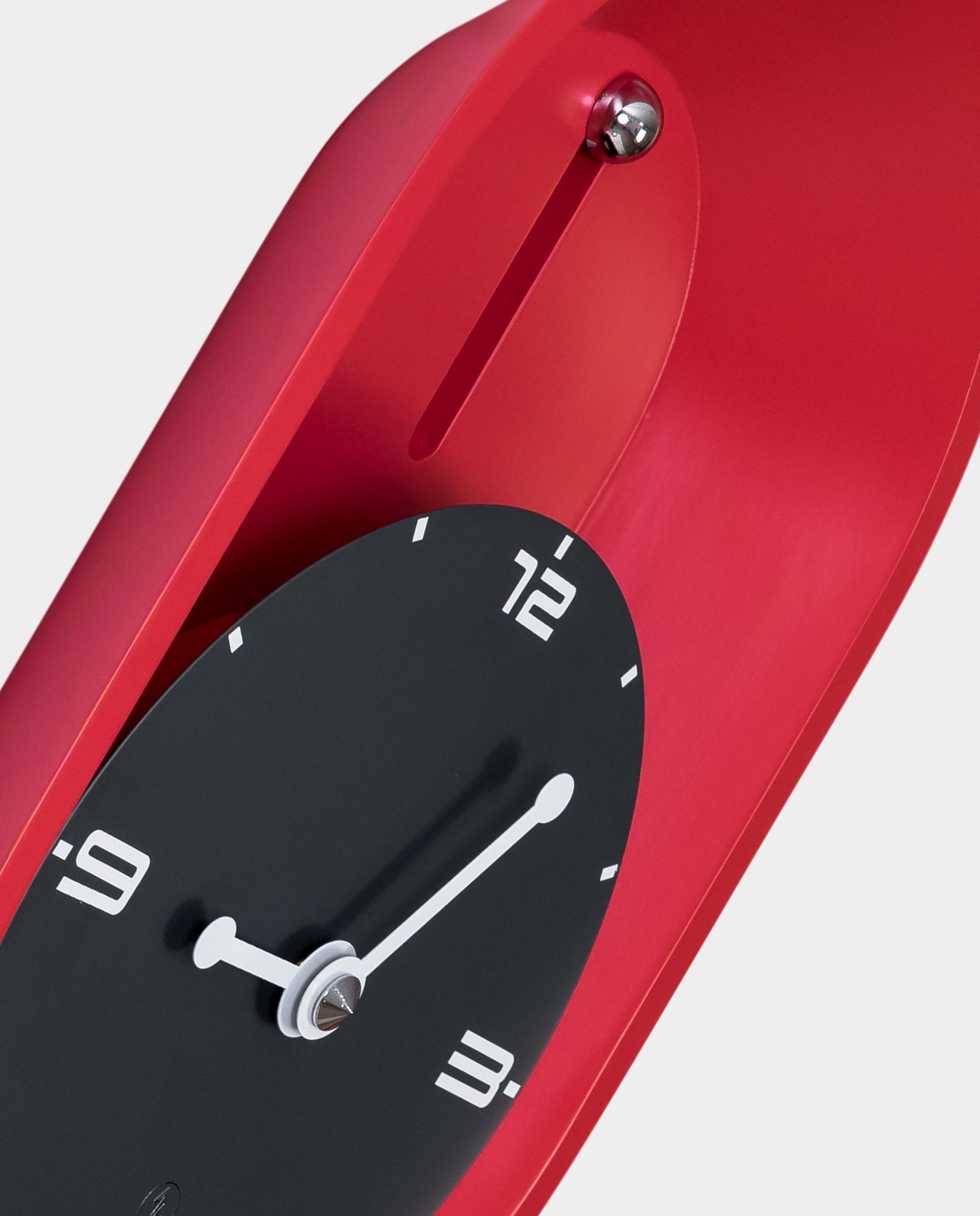 SY Time Aspendos 40 CM Wall Clock - 9243 Patented Magnetic Dial System, Adjustable Arms, Fiberglass and Aluminum Design