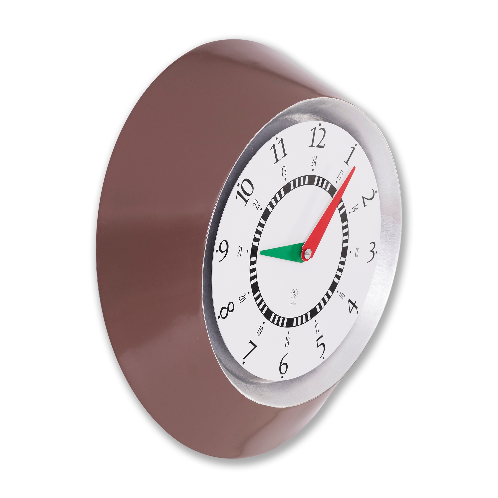 SY Time Urartu 80 CM Duvar Saati - 7256 Patentli Manyetik Kadran Sistemi, Ayarlanabilir Kollar, Fiberglas ve Alüminyum Tasarım