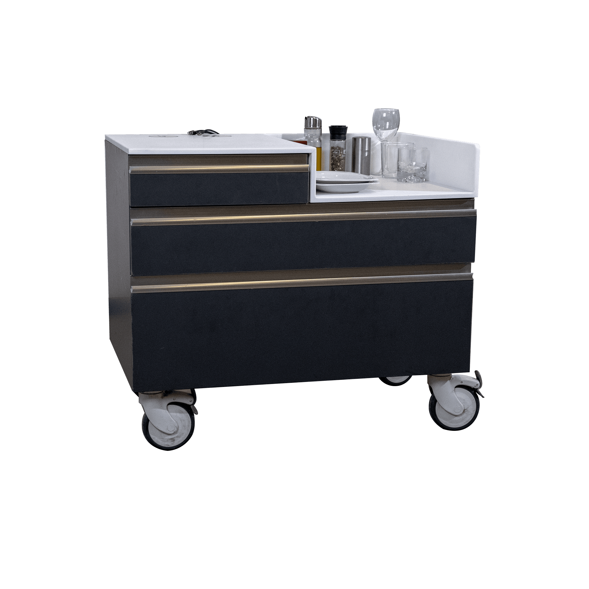 Servant Versatile Serving Trolleys - Stainless Steel, Teak, Fiberglass Multi-Purpose, Meat&Fish, Standard, Classic Serving Trolleys for Indoor/Outdoor Use