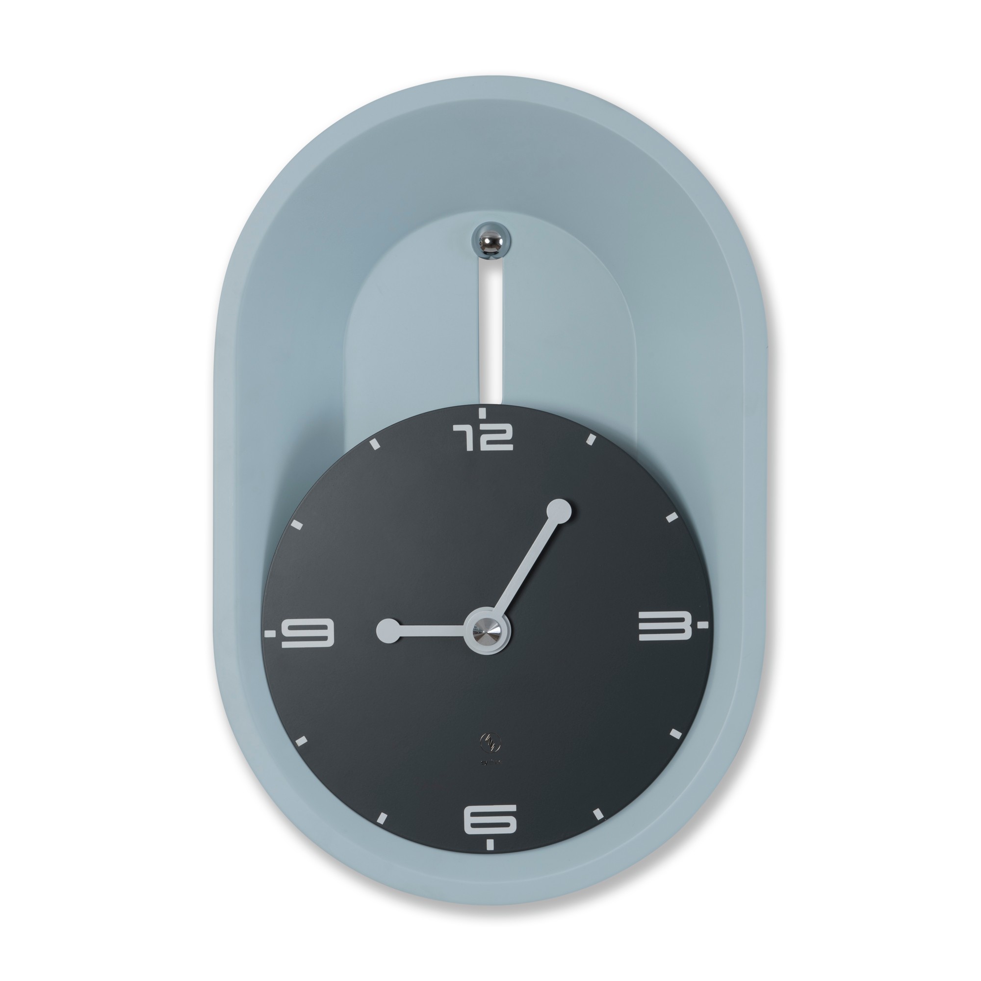 SY Time Aspendos 40 CM Wall Clock - 7775 Patented Magnetic Dial System, Adjustable Hands, Fiberglass and Aluminum Design