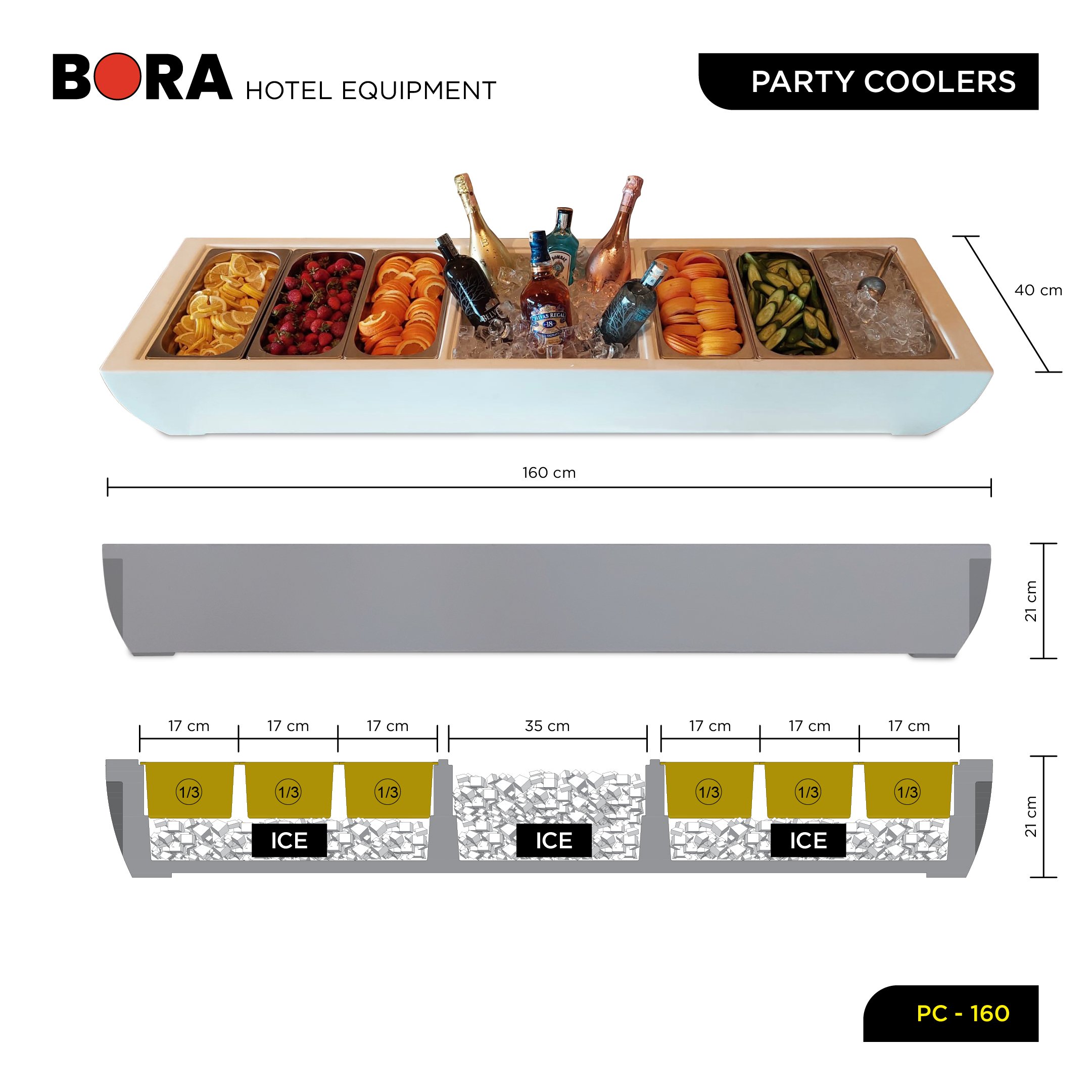 Party Coolers for Outdoor Events - PC-160