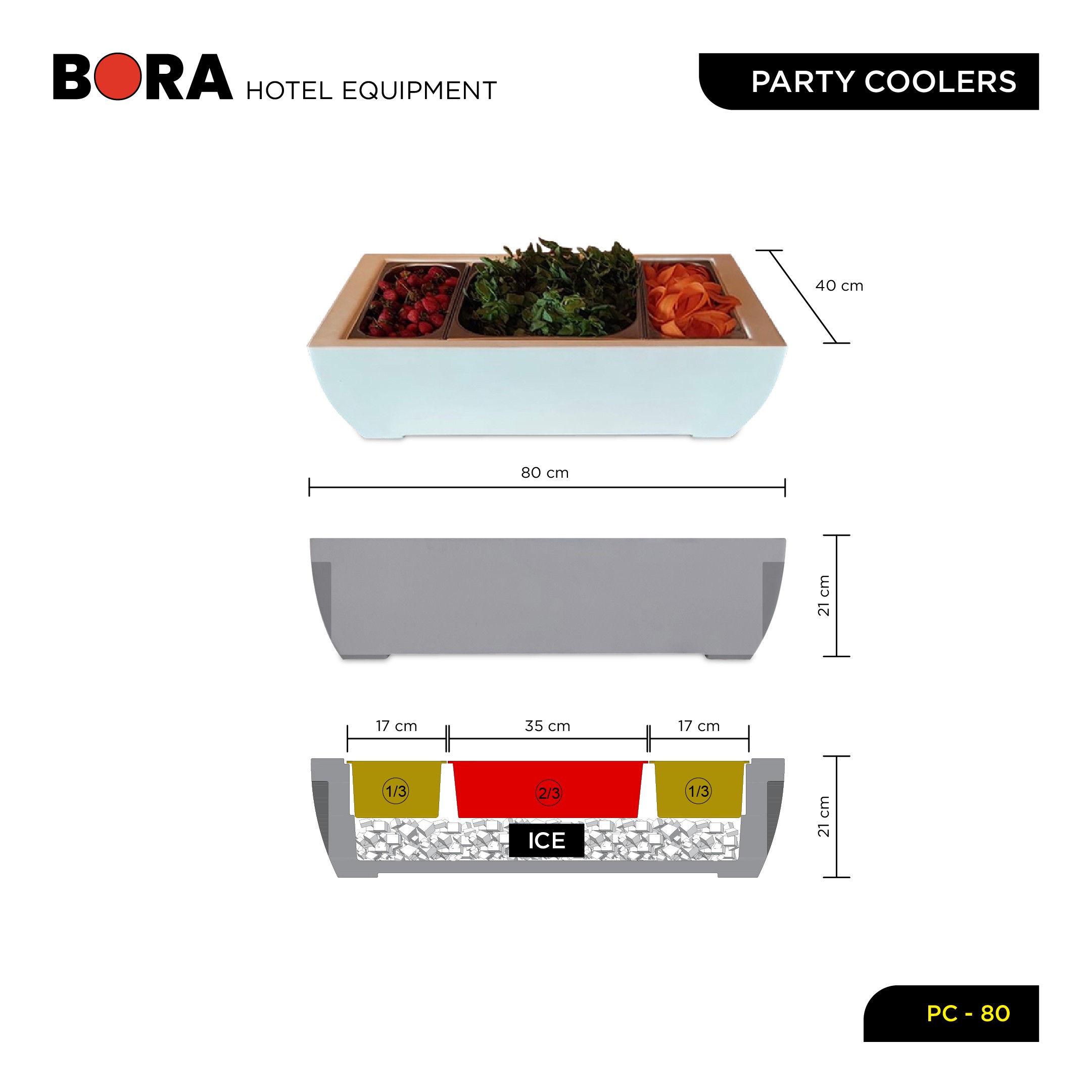 Party Coolers for Outdoor Events - PC-80