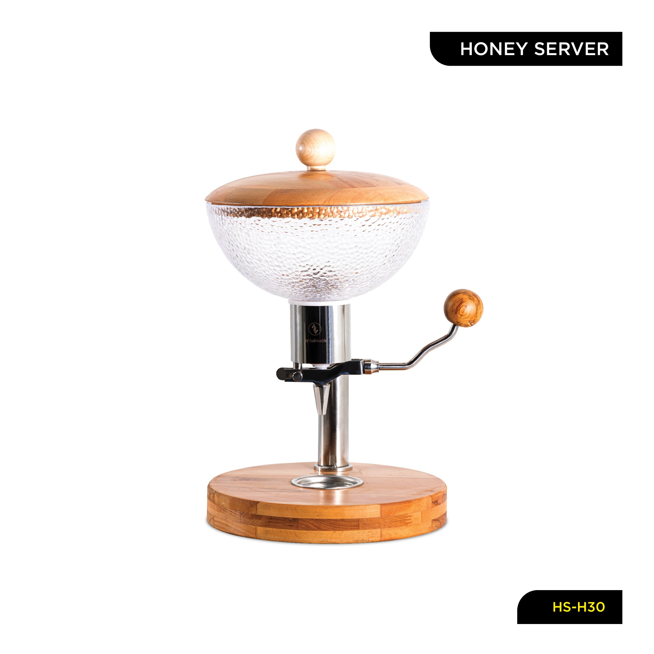Honey Jar - Special Design Honey Server for Home, Hotel and Restaurant, Dispenses 10g Honey, Stylish, Durable - Balmatik