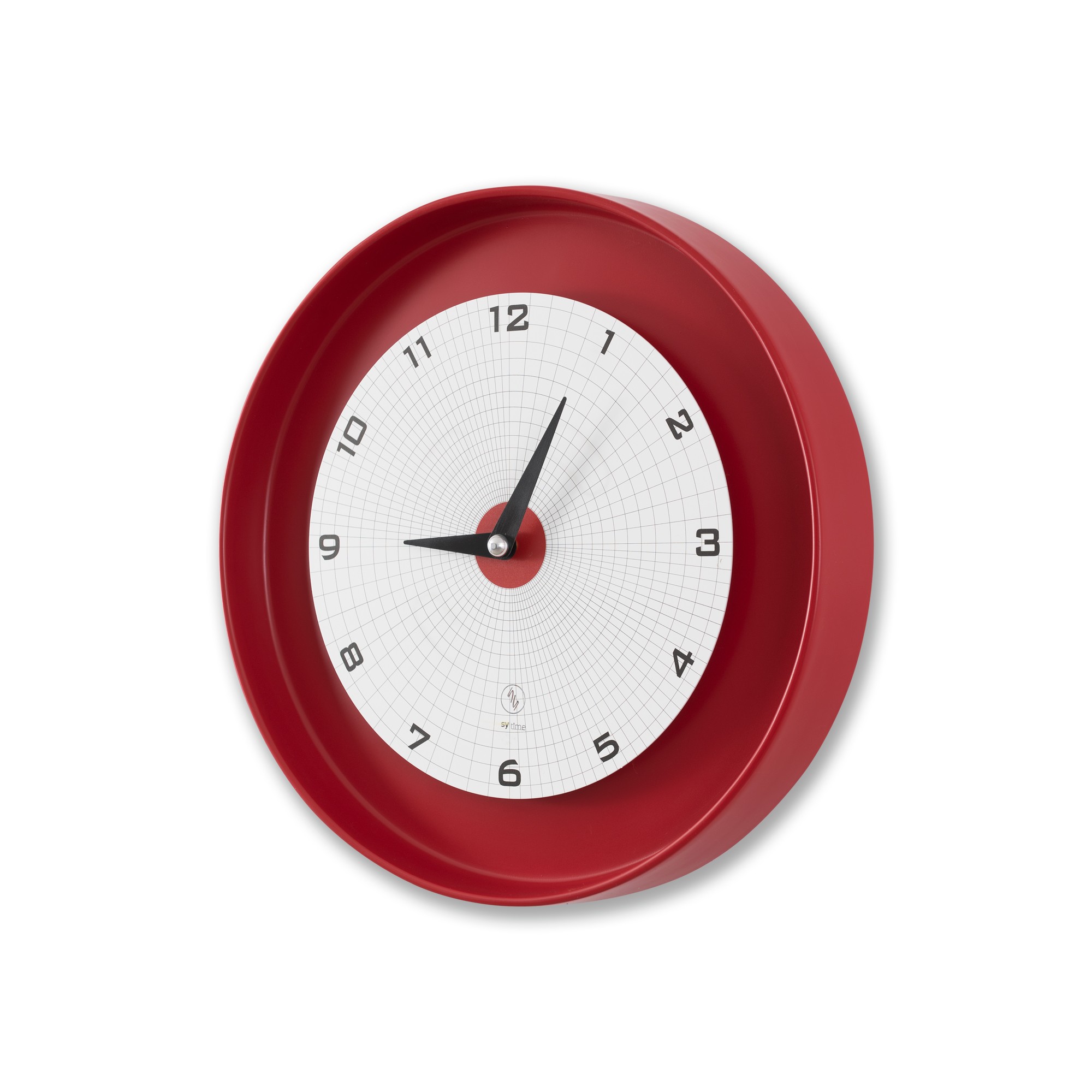 SY Time Adrasan 50 CM Wall Clock - 7317 Patented Magnetic Dial System, Adjustable Hands, Fiberglass and Aluminum Design