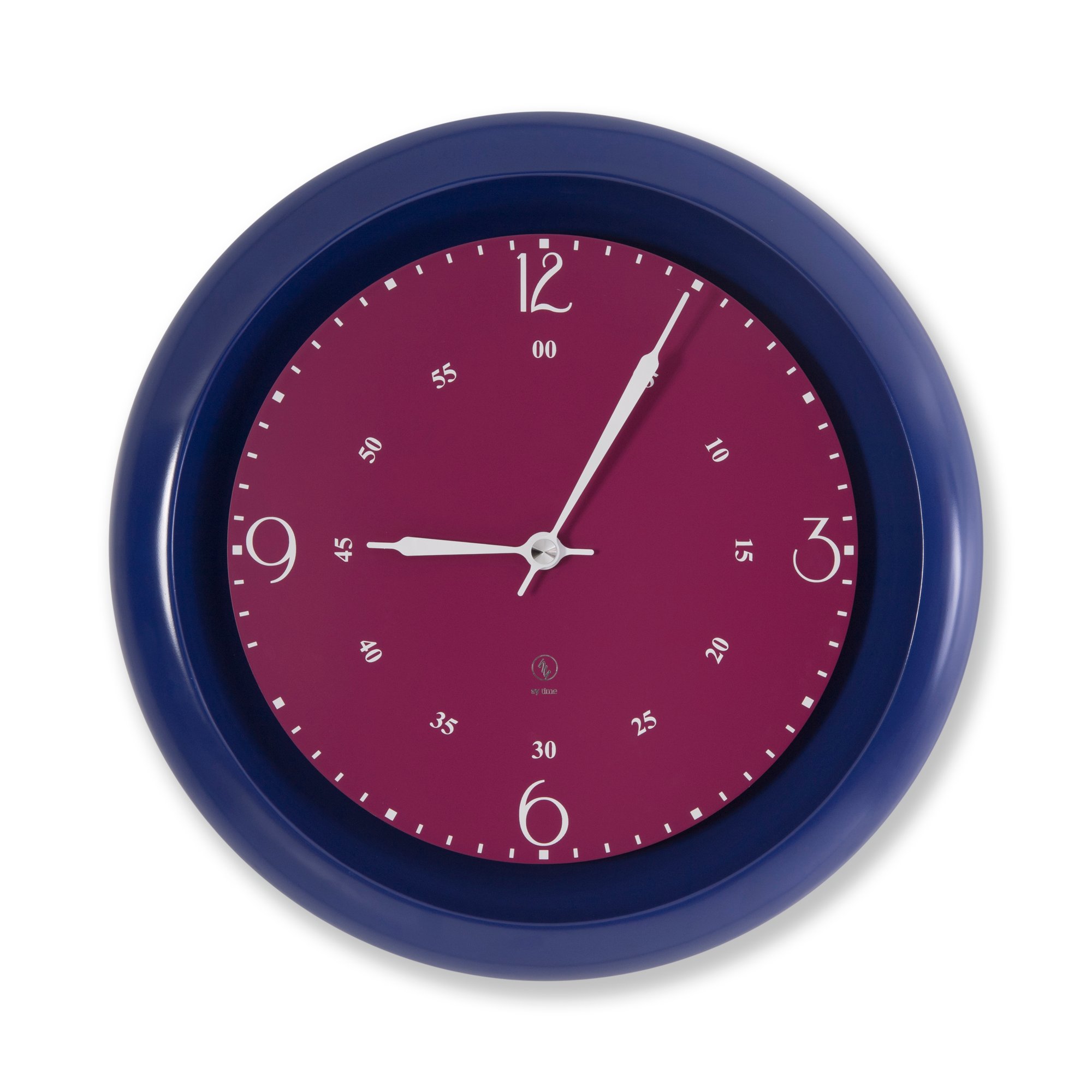 SY Time İbora 70 CM Duvar Saati - 7003 Patentli Manyetik Kadran Sistemi, Ayarlanabilir Kollar, Fiberglas ve Alüminyum Tasarım