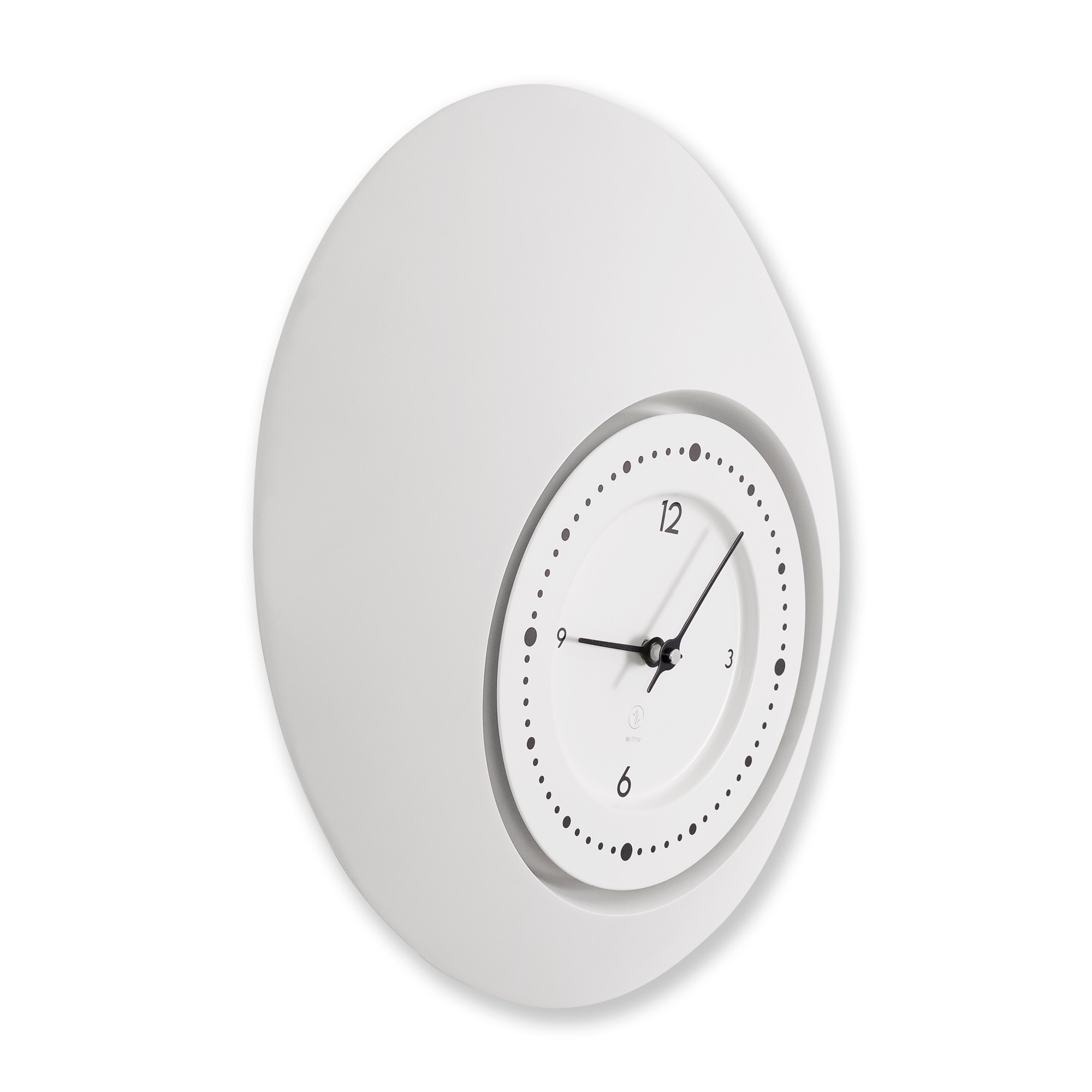 SY Time Patara 60 CM Wall Clock Patented Magnetic Dial System, Adjustable Arms, Fiberglass and Aluminum Design