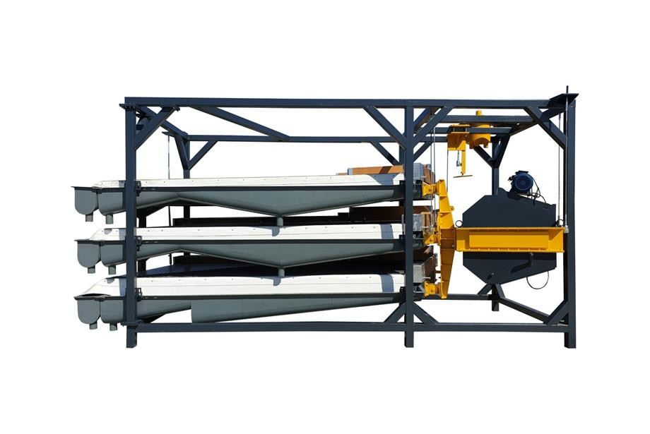 VZA MINING CONCENTRATOR TABLE 3 LAYERS