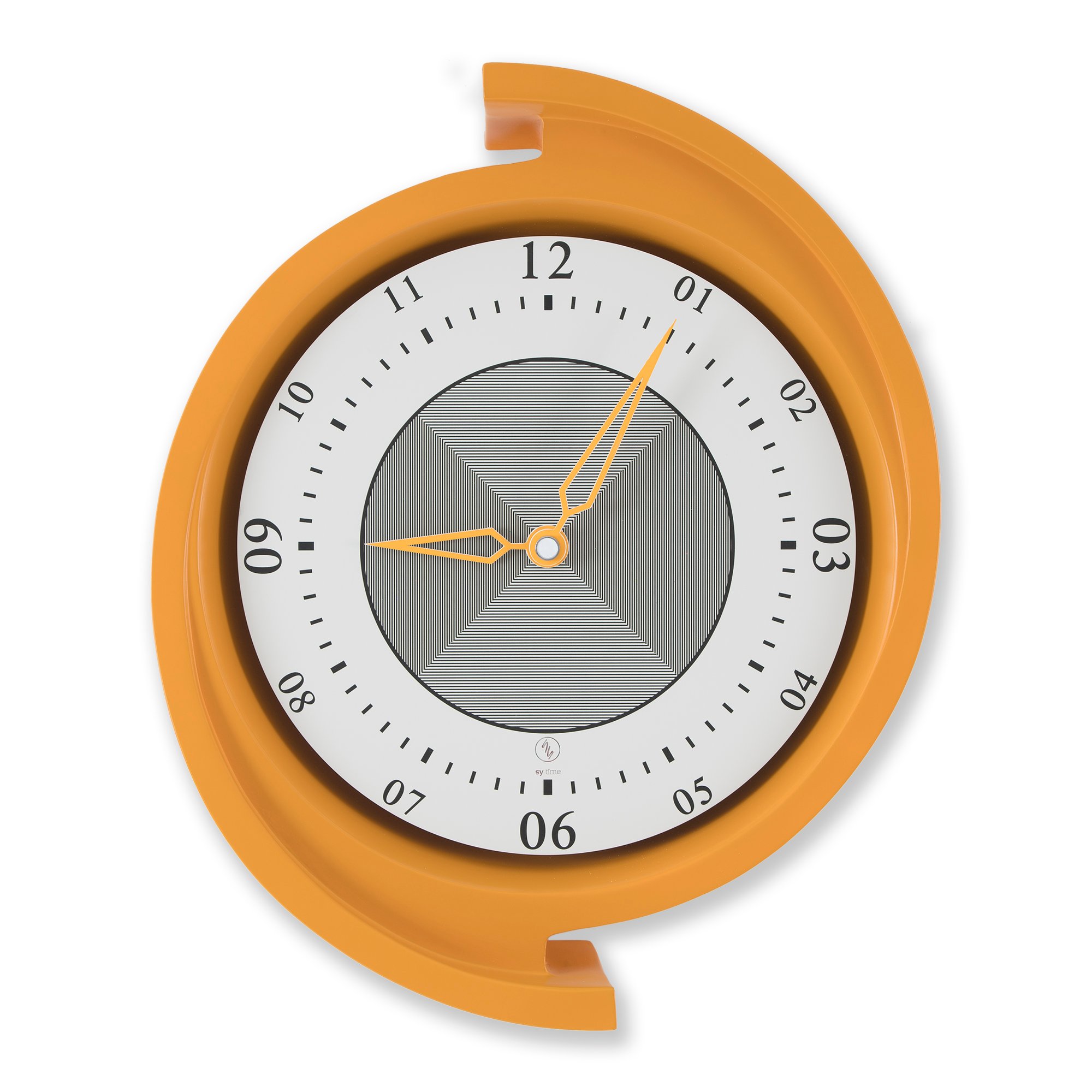 SY Time Pera 80 CM Duvar Saati - 6730 Patentli Manyetik Kadran Sistemi, Ayarlanabilir Kollar, Fiberglas ve Alüminyum Tasarım