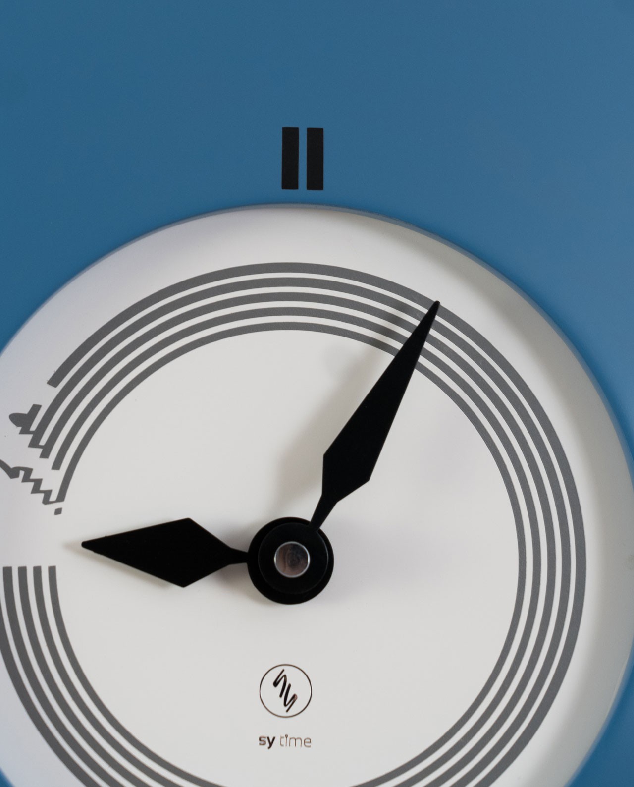 Sy Time Adalya 40 CM Wall Clock - 9298 Patented Magnetic Dial System, Adjustable Hands, Fiberglass and Aluminum Design