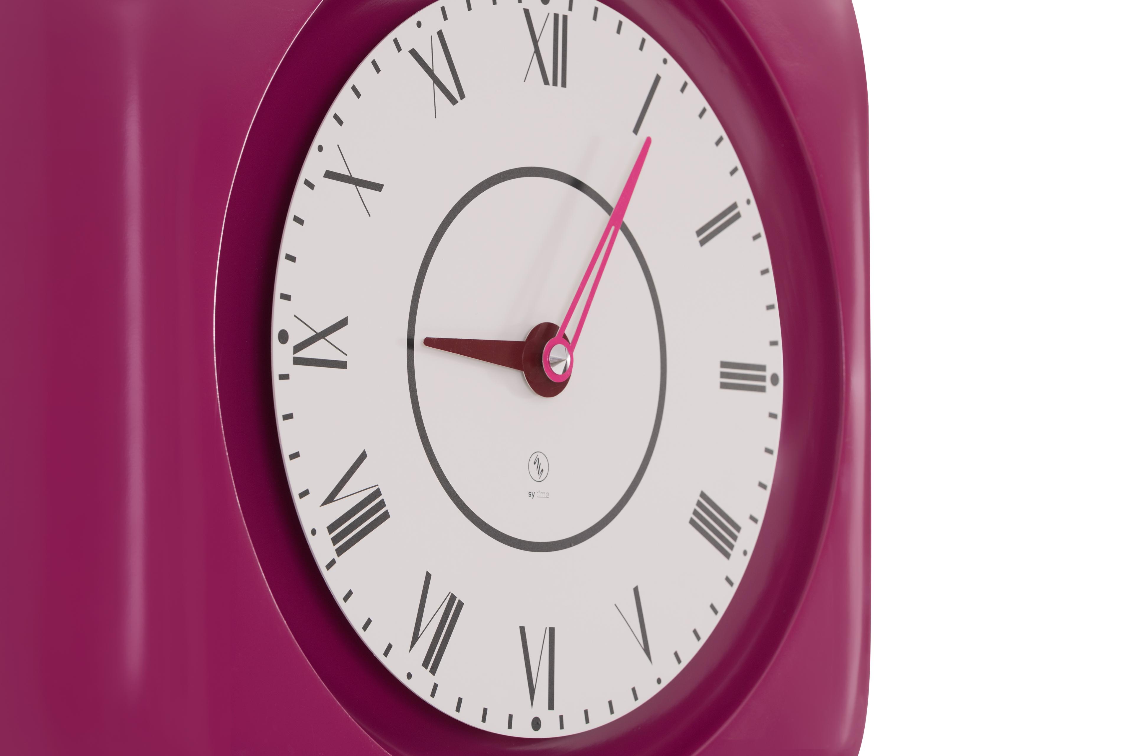 SY Time Knidos 80 CM Duvar Saati - 7195 Patentli Manyetik Kadran Sistemi, Ayarlanabilir Kollar, Fiberglas ve Alüminyum Tasarım