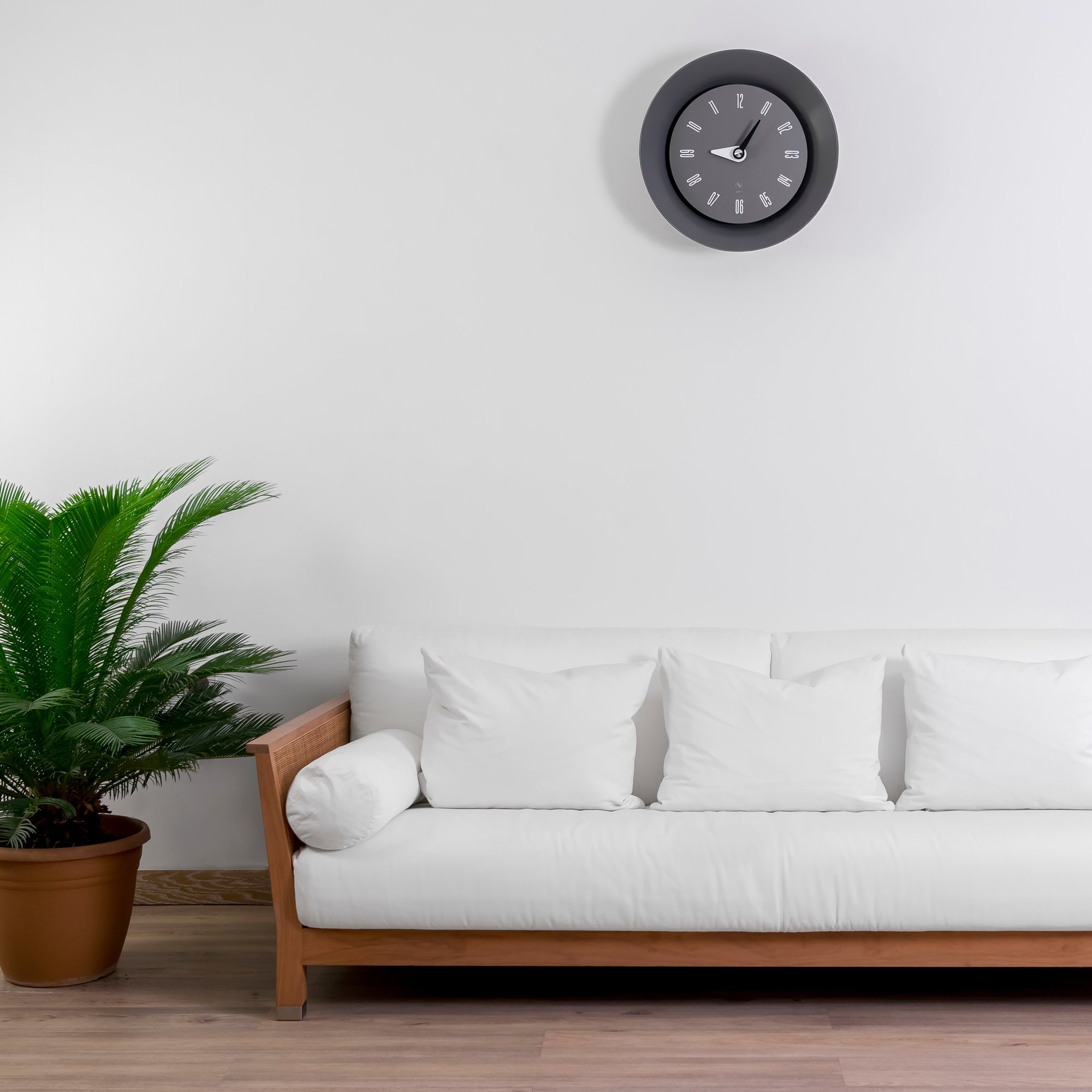 SY Time Side 50 CM Duvar Saati - 9991 Patentli Manyetik Kadran Sistemi, Ayarlanabilir Kollar, Fiberglas ve Alüminyum Tasarım