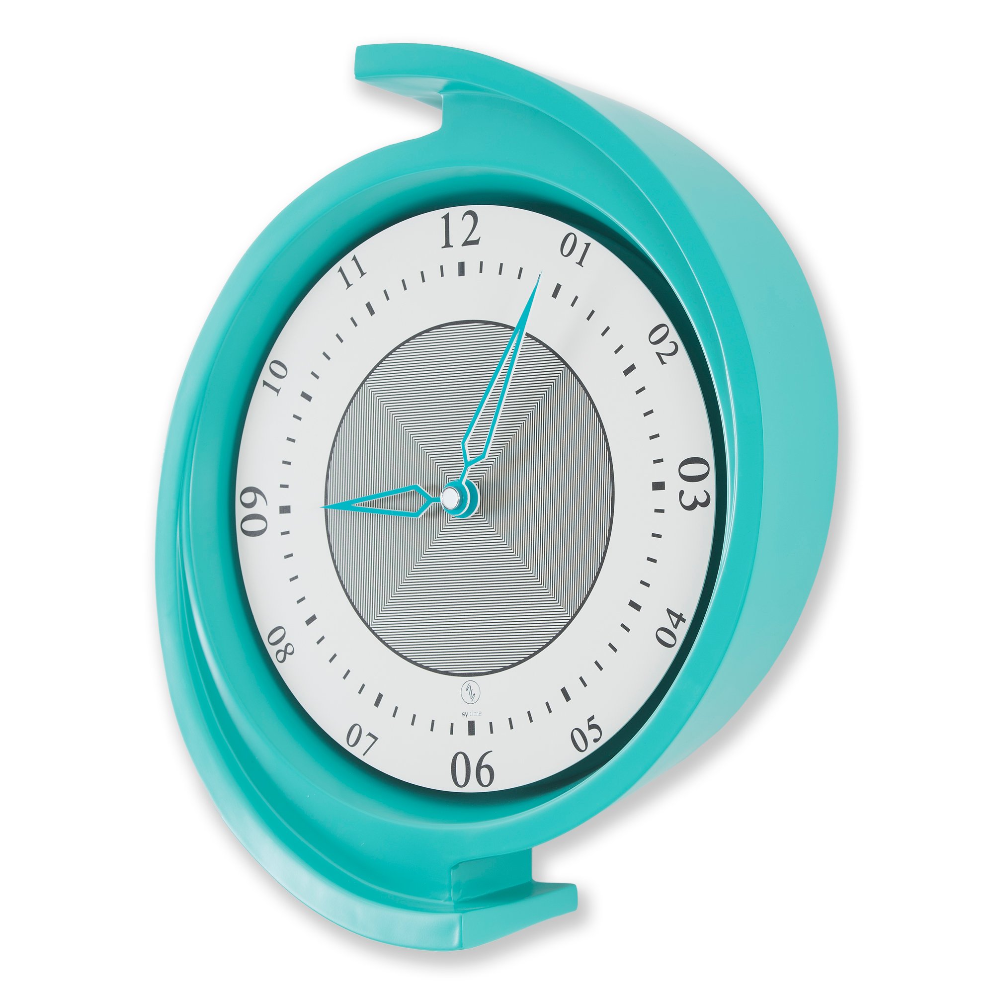 SY Time Pera 80 CM Duvar Saati - 6754 Patentli Manyetik Kadran Sistemi, Ayarlanabilir Kollar, Fiberglas ve Alüminyum Tasarım