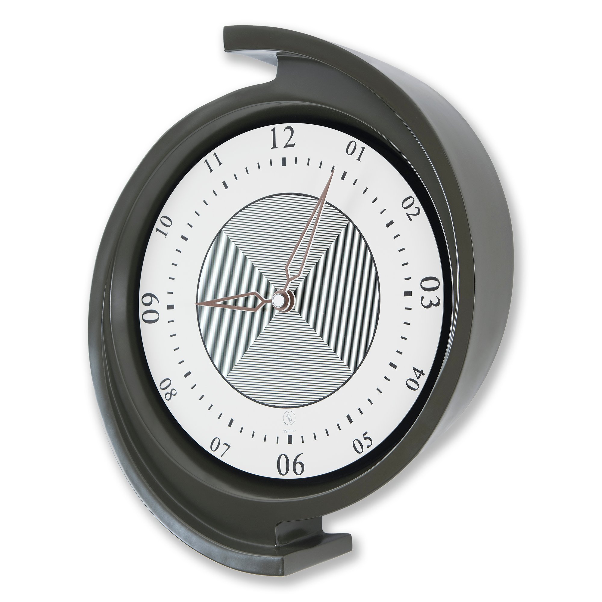 SY Time Pera 80 CM Duvar Saati - 6785 Patentli Manyetik Kadran Sistemi, Ayarlanabilir Kollar, Fiberglas ve Alüminyum Tasarım