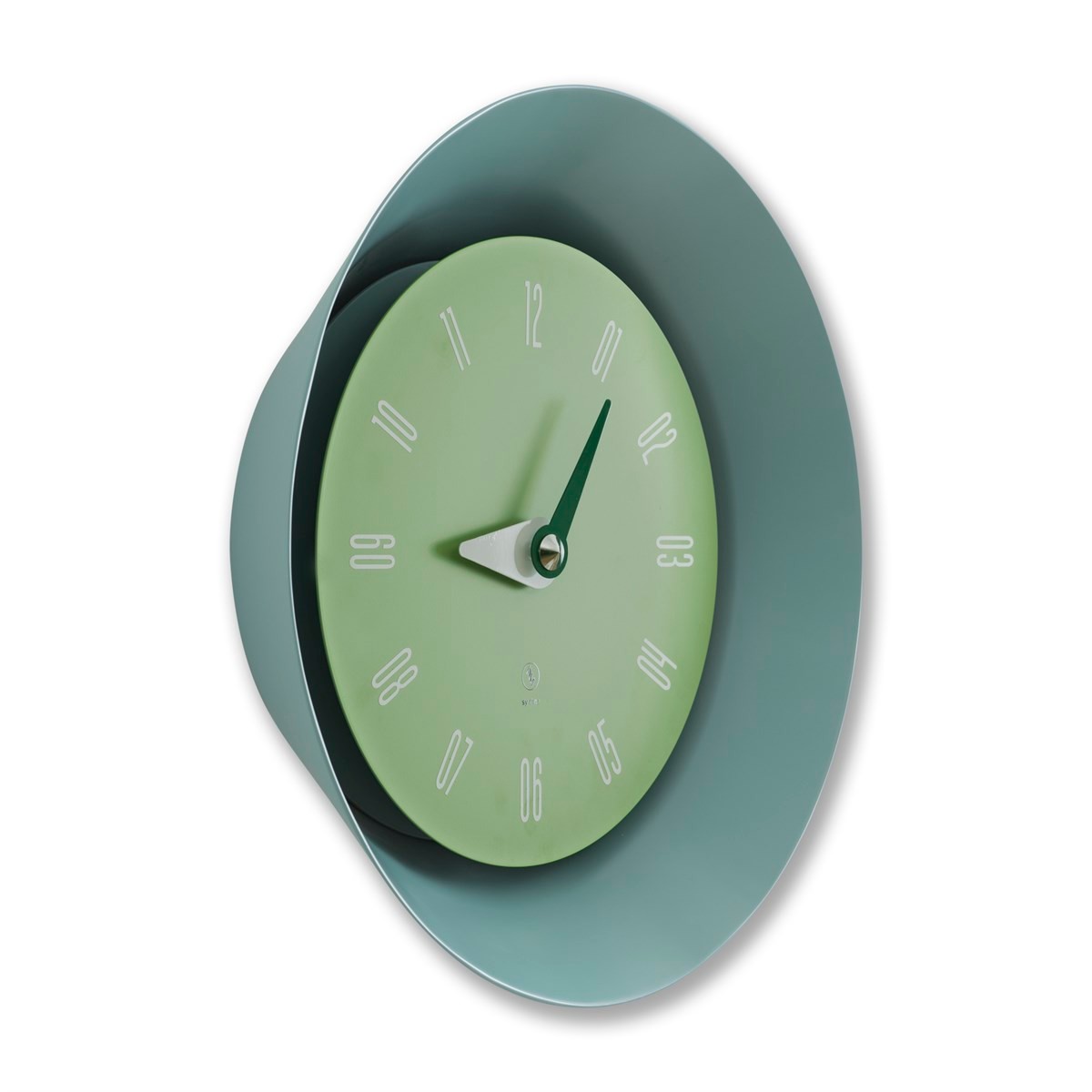 SY Time Side 50 CM Duvar Saati - 9960 Patentli Manyetik Kadran Sistemi, Ayarlanabilir Kollar, Fiberglas ve Alüminyum Tasarım