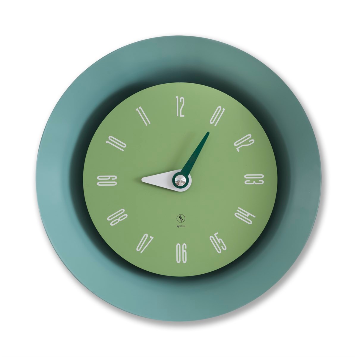 SY Time Side 50 CM Duvar Saati - 9960 Patentli Manyetik Kadran Sistemi, Ayarlanabilir Kollar, Fiberglas ve Alüminyum Tasarım