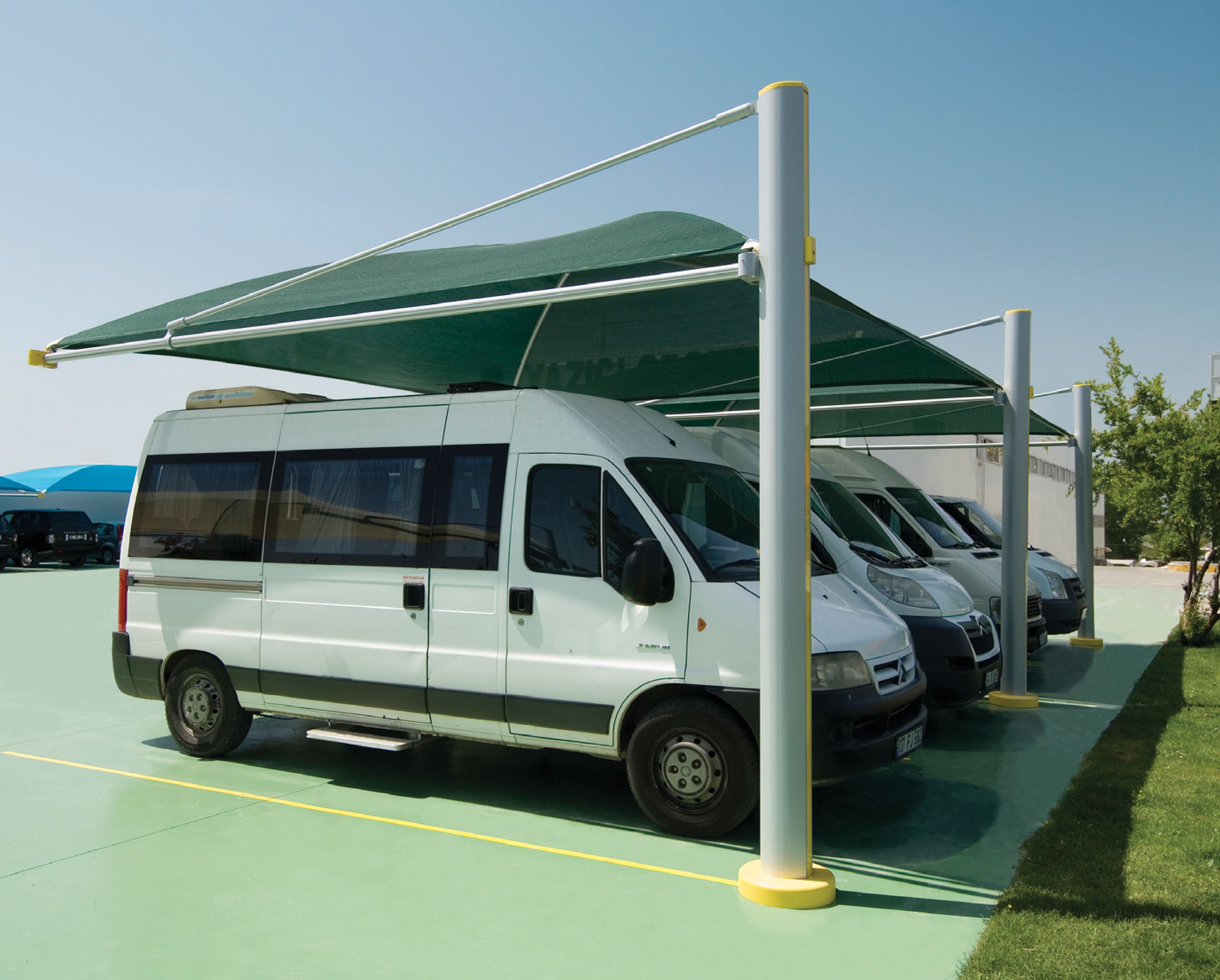 Car Park Shade Systems (High Vehicle Groups)