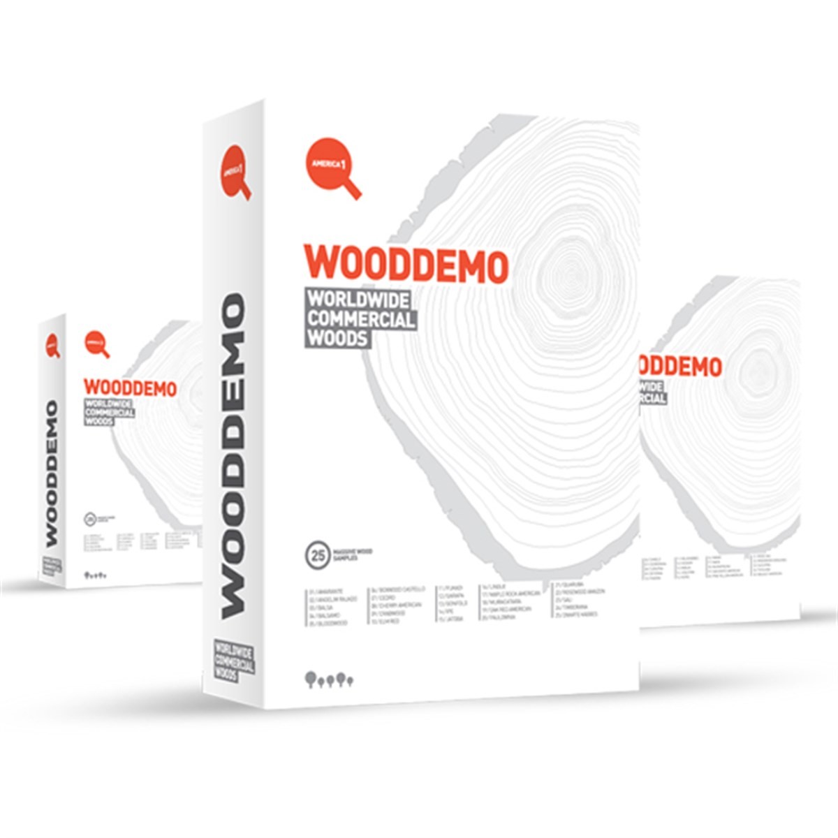 Wooddemo Amerika Set