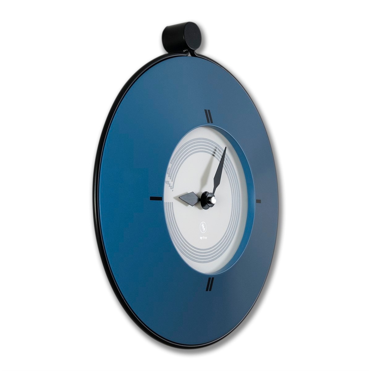 Sy Time Adalya 40 CM Wall Clock - 9298 Patented Magnetic Dial System, Adjustable Hands, Fiberglass and Aluminum Design