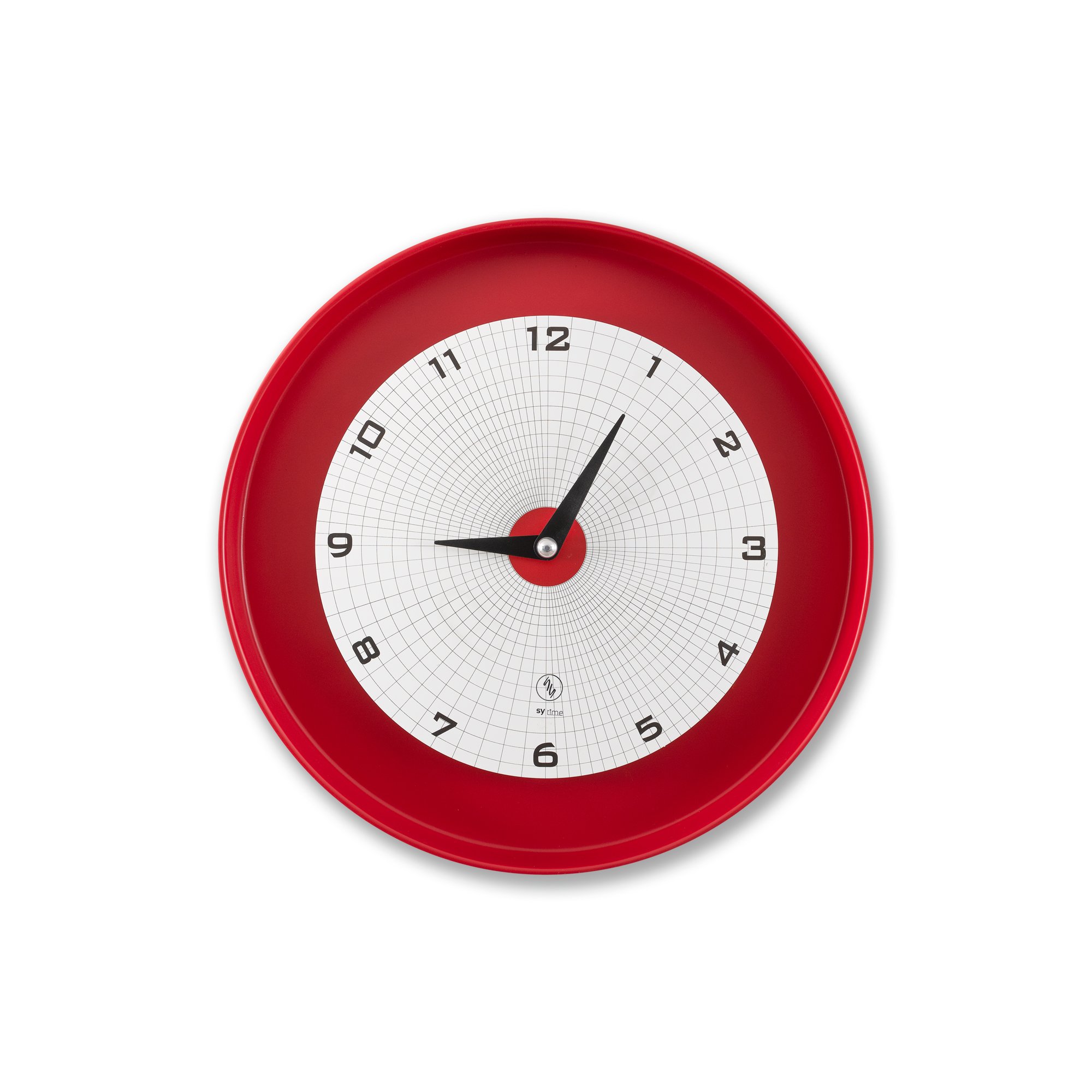 SY Time Adrasan 50 CM Wall Clock - 7317 Patented Magnetic Dial System, Adjustable Hands, Fiberglass and Aluminum Design