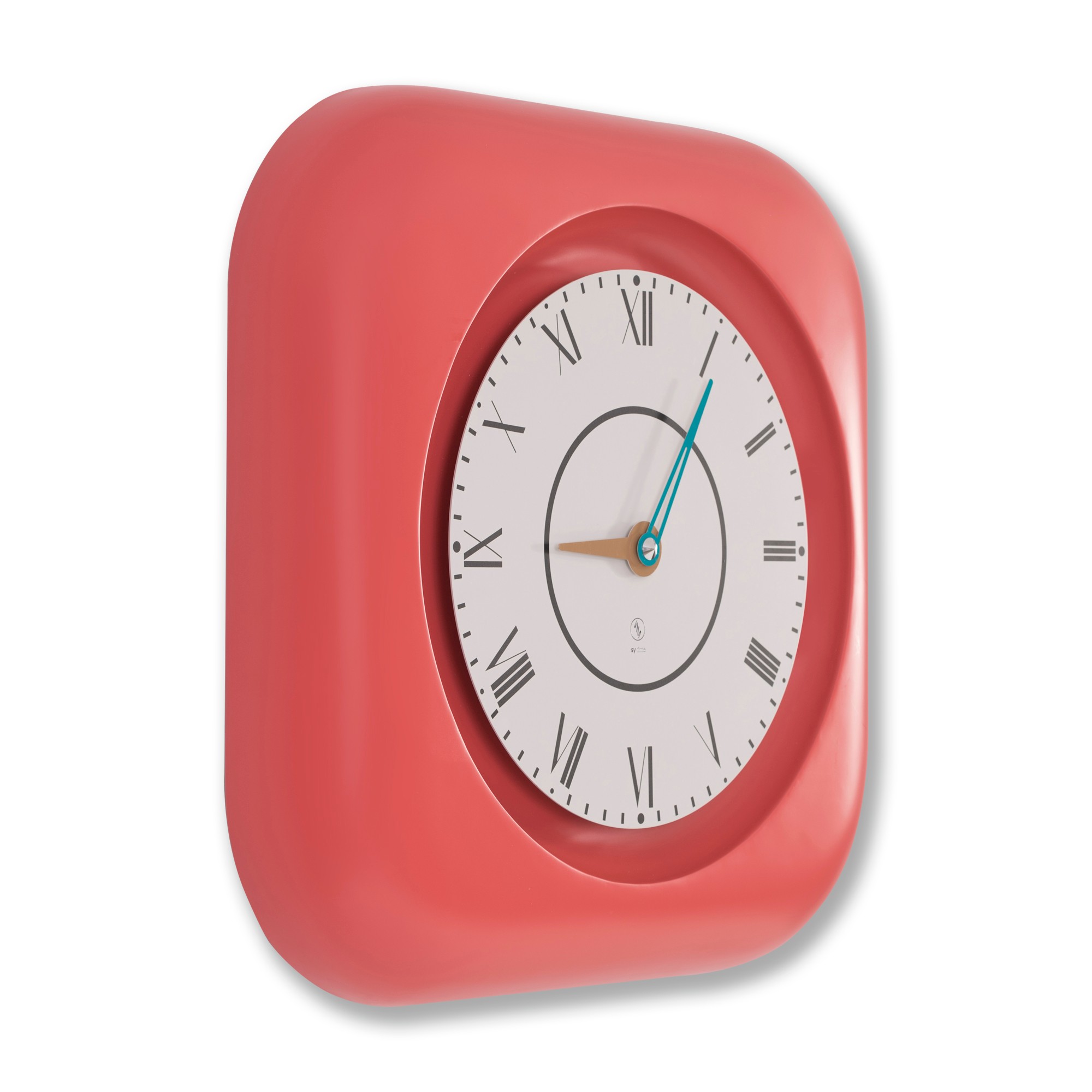 SY Time Knidos 80 CM Duvar Saati - 7164 Patentli Manyetik Kadran Sistemi, Ayarlanabilir Kollar, Fiberglas ve Alüminyum Tasarım