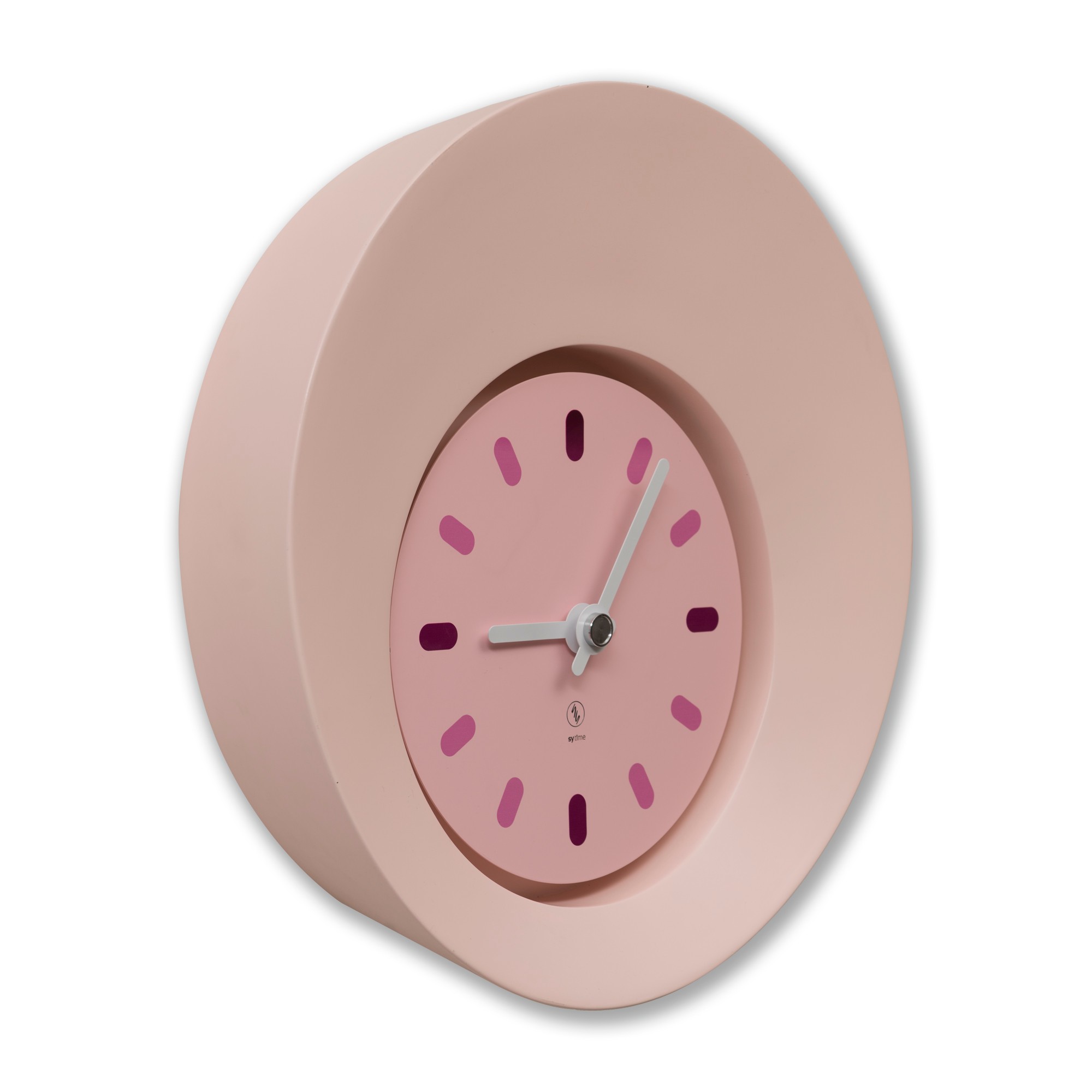 SY Time Troya 50 CM Wall Clock - 9458 Patented Magnetic Dial System, Adjustable Hands, Fiberglass and Aluminum Design