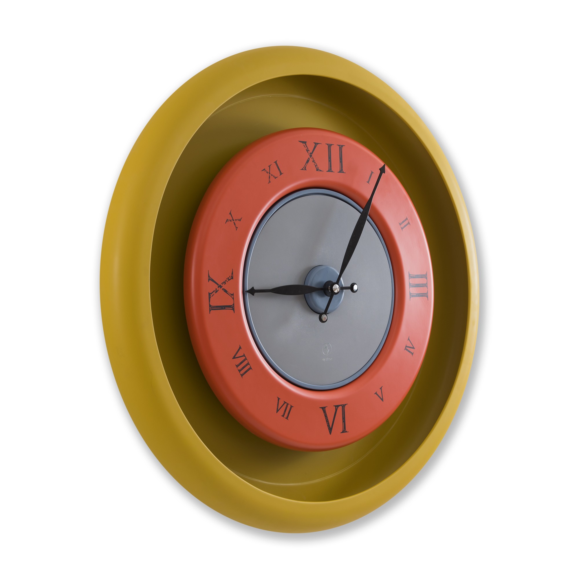 SY Time Zeugma 120 CM Wall Clock - 7584 Patented Magnetic Dial System, Adjustable Hands, Fiberglass and Aluminum Design