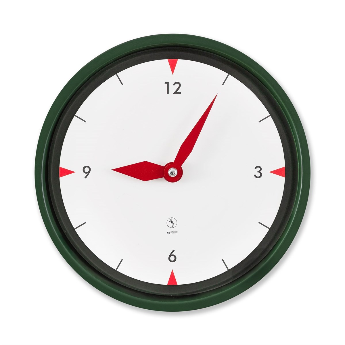 SY Time Iasos 40 CM Wall Clock - 6006 Patented Magnetic Dial System, Adjustable Hands, Fiberglass and Aluminum Design