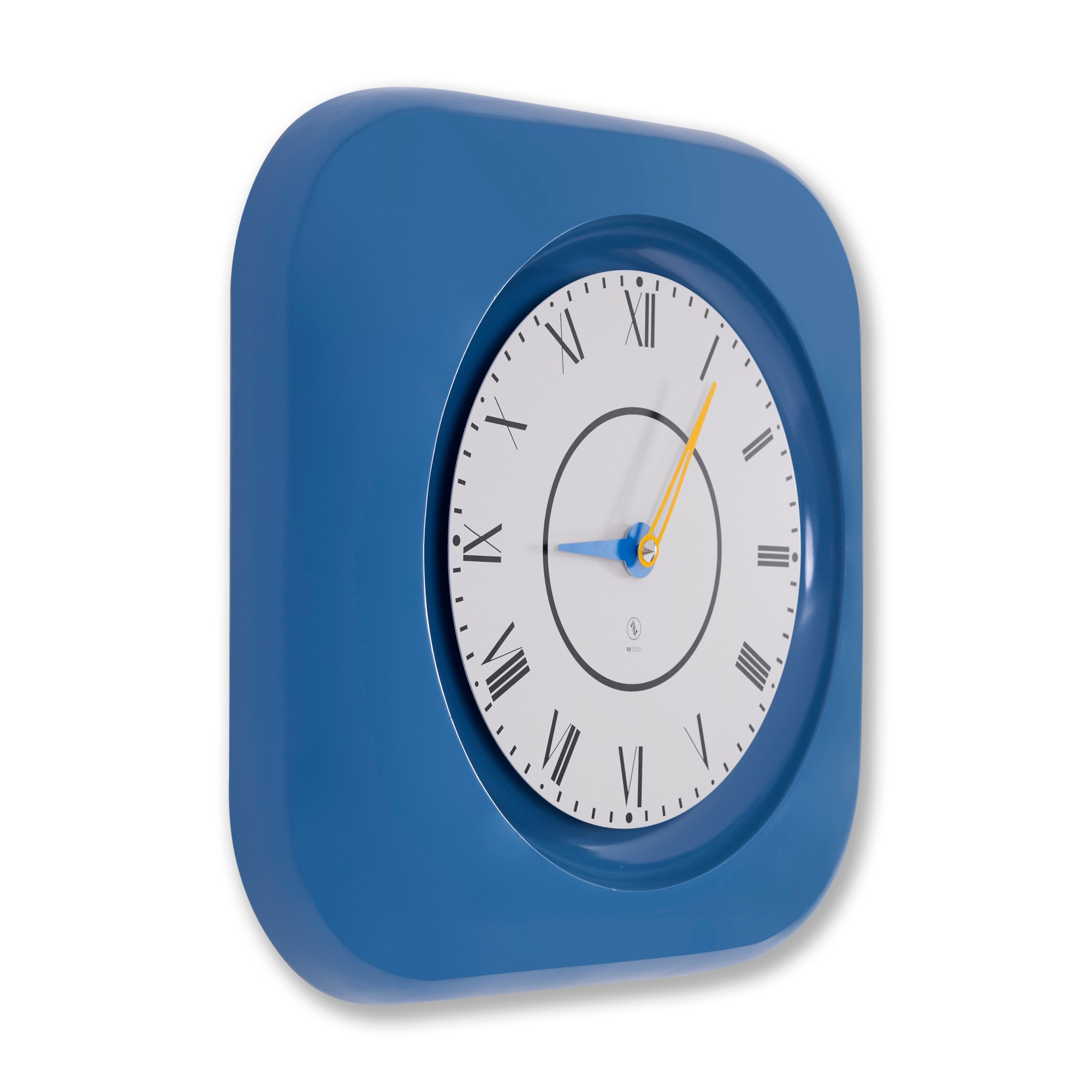 SY Time Knidos 80 CM Duvar Saati - 7201 Patentli Manyetik Kadran Sistemi, Ayarlanabilir Kollar, Fiberglas ve Alüminyum Tasarım