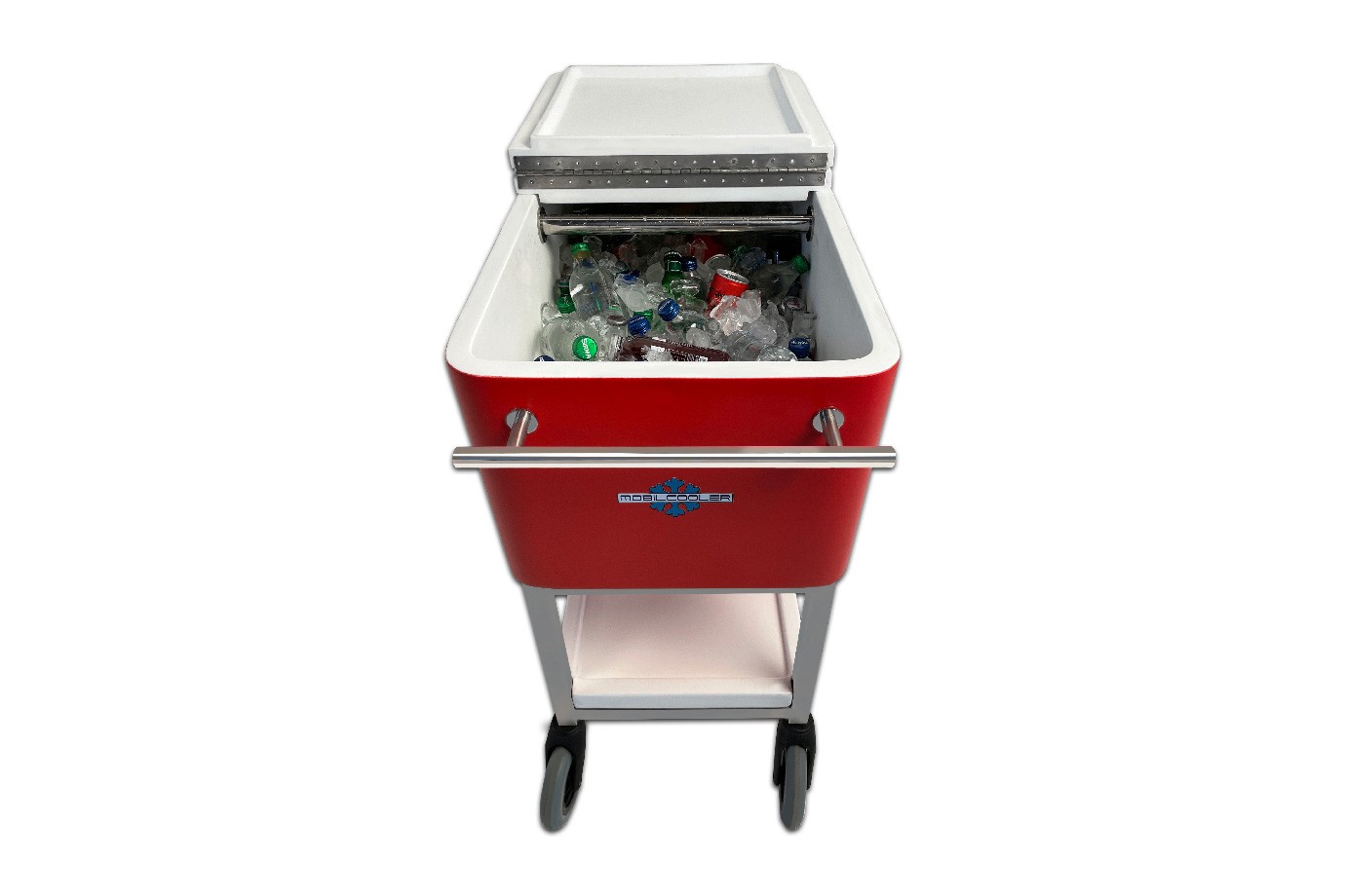 Mobile Cooler for Garden Events