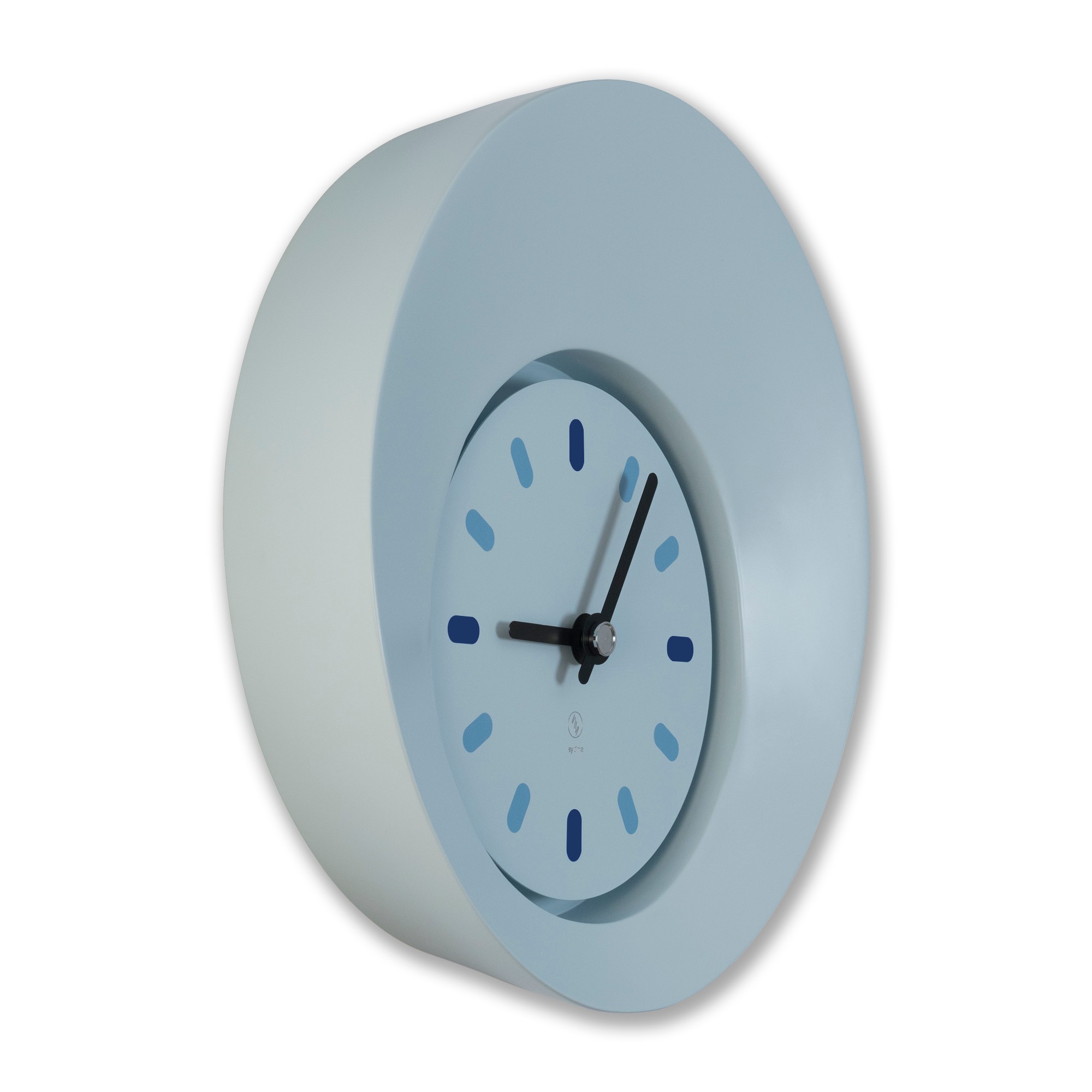 SY Time Troya 50 CM Wall Clock - 9472 Patented Magnetic Dial System, Adjustable Hands, Fiberglass and Aluminum Design