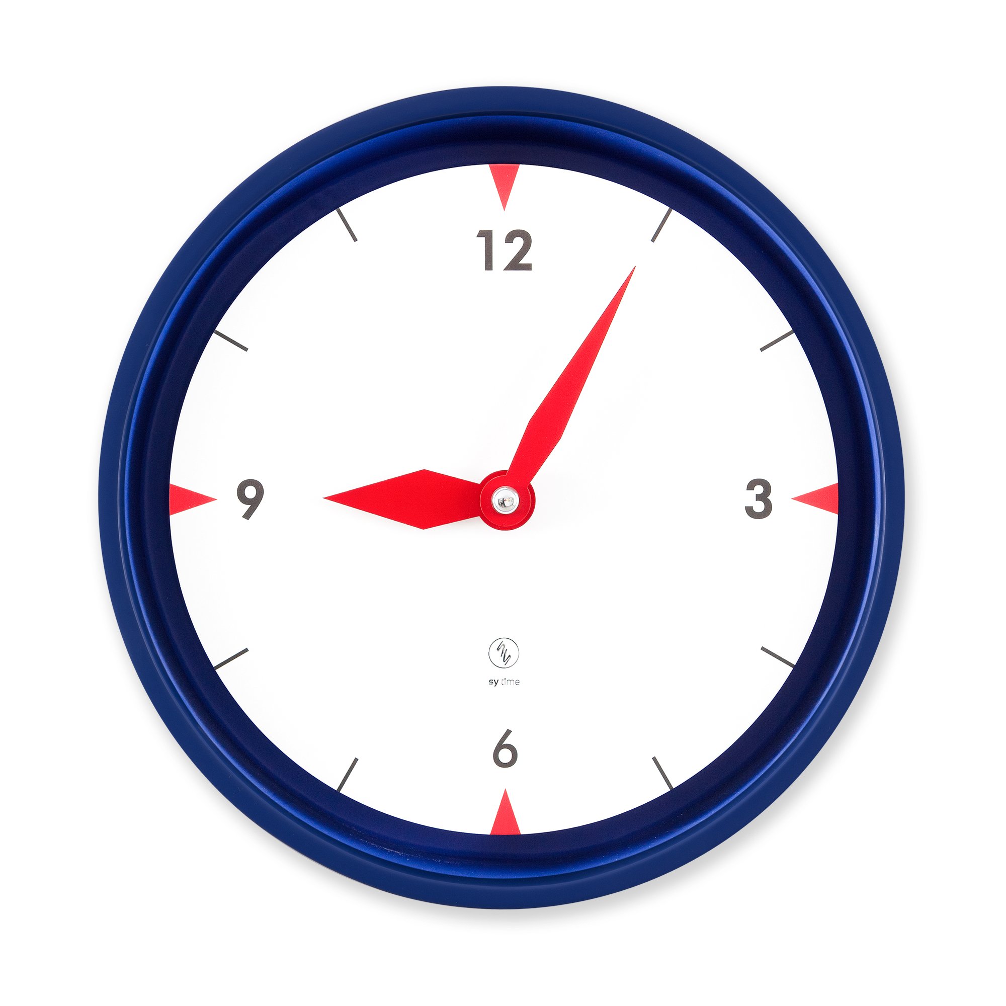 SY Time Iasos 40 CM Wall Clock - 5993 Patented Magnetic Dial System, Adjustable Hands, Fiberglass and Aluminum Design