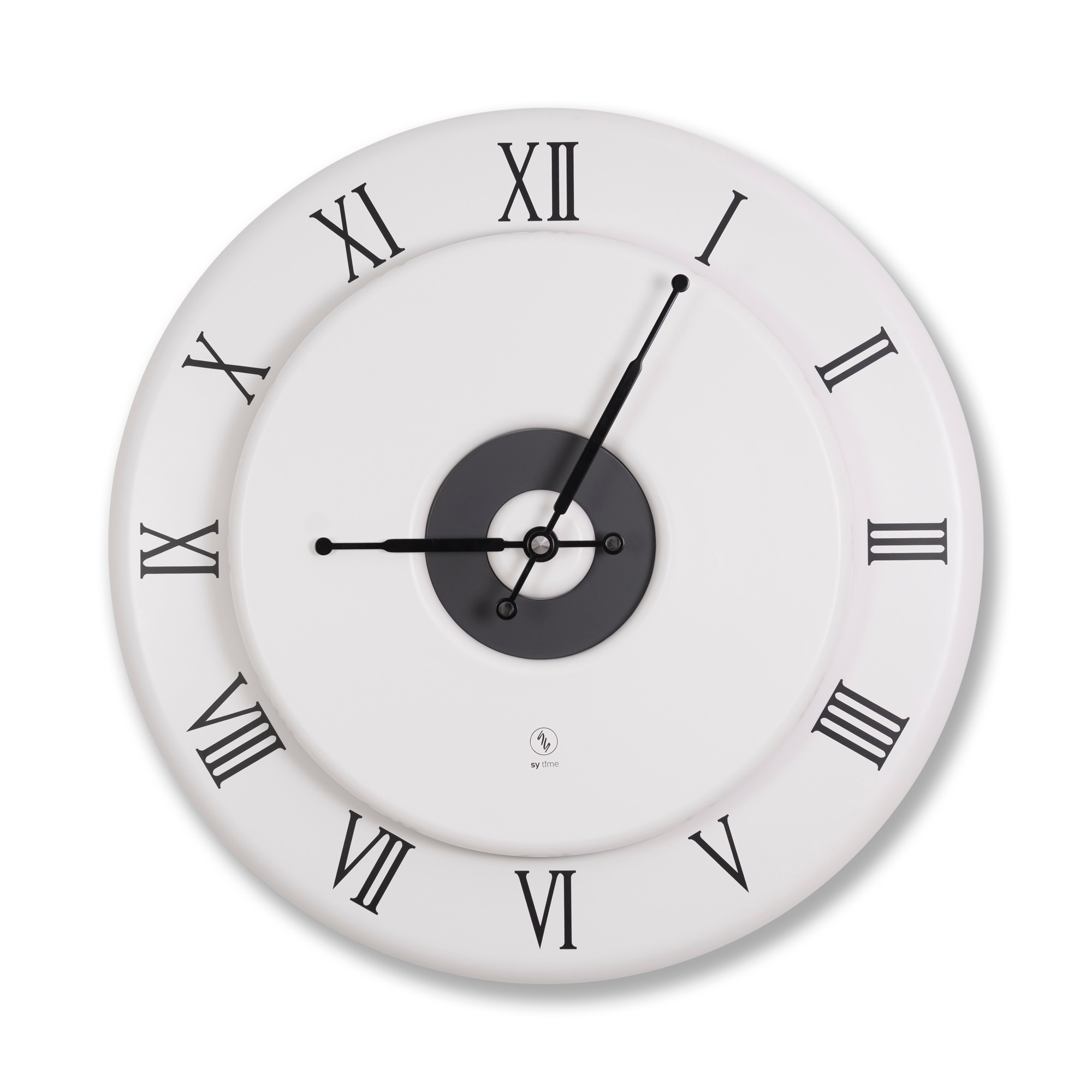 SY Time Kekova 100 CM Wall Clock Patented Magnetic Dial System, Adjustable Arms, Fiberglass and Aluminum Design