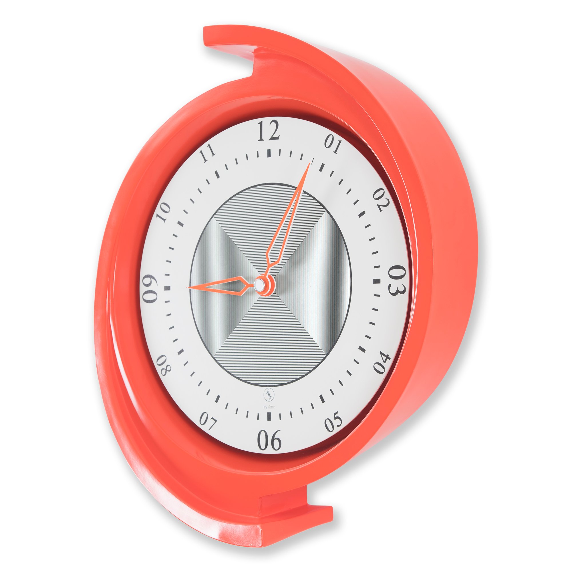 SY Time Pera 80 CM Duvar Saati - 6747 Patentli Manyetik Kadran Sistemi, Ayarlanabilir Kollar, Fiberglas ve Alüminyum Tasarım