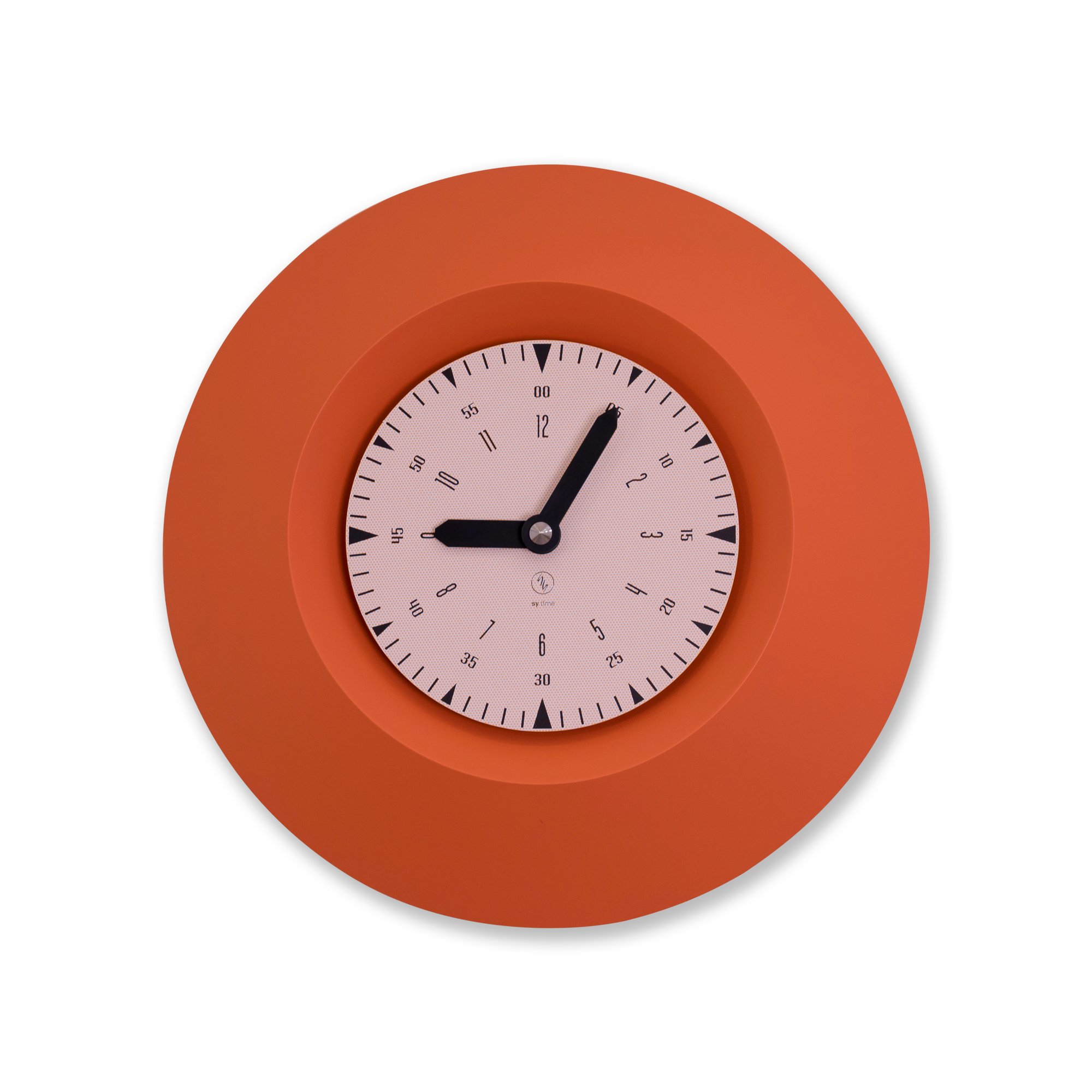 SY Time Assos 70 CM Duvar Saati - 9731 Patentli Manyetik Kadran Sistemi, Ayarlanabilir Kollar, Fiberglas ve Alüminyum Tasarım