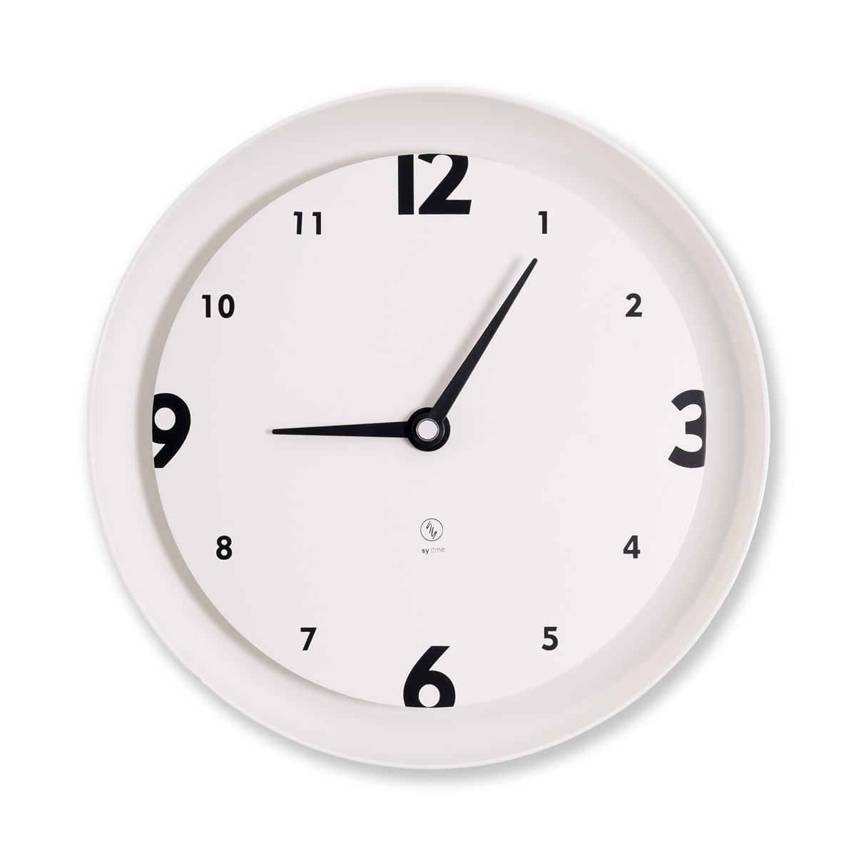 SY Time Myra 60 CM Duvar Saati - 9441 Patentli Manyetik Kadran Sistemi, Ayarlanabilir Kollar, Fiberglas ve Alüminyum Tasarım