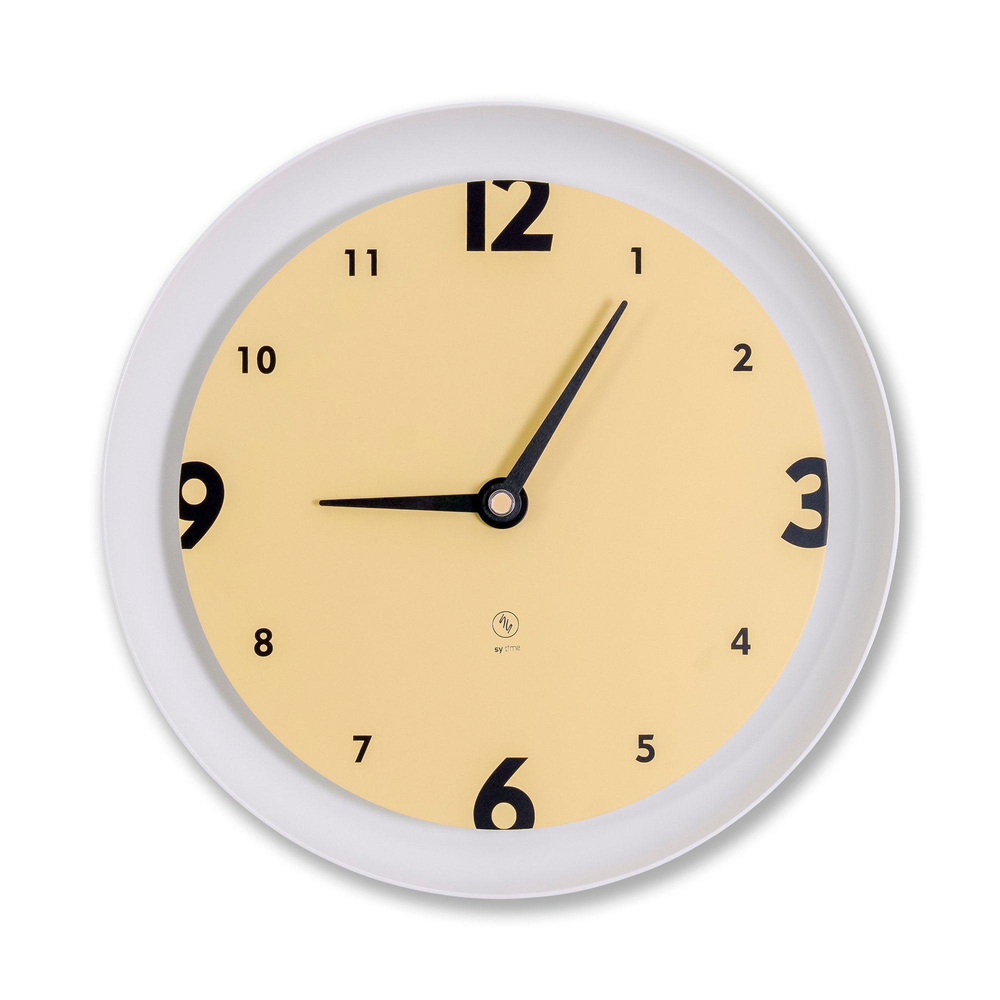 SY Time Myra 60 CM Wall Clock Patented Magnetic Dial System, Adjustable Arms, Fiberglass and Aluminum Design