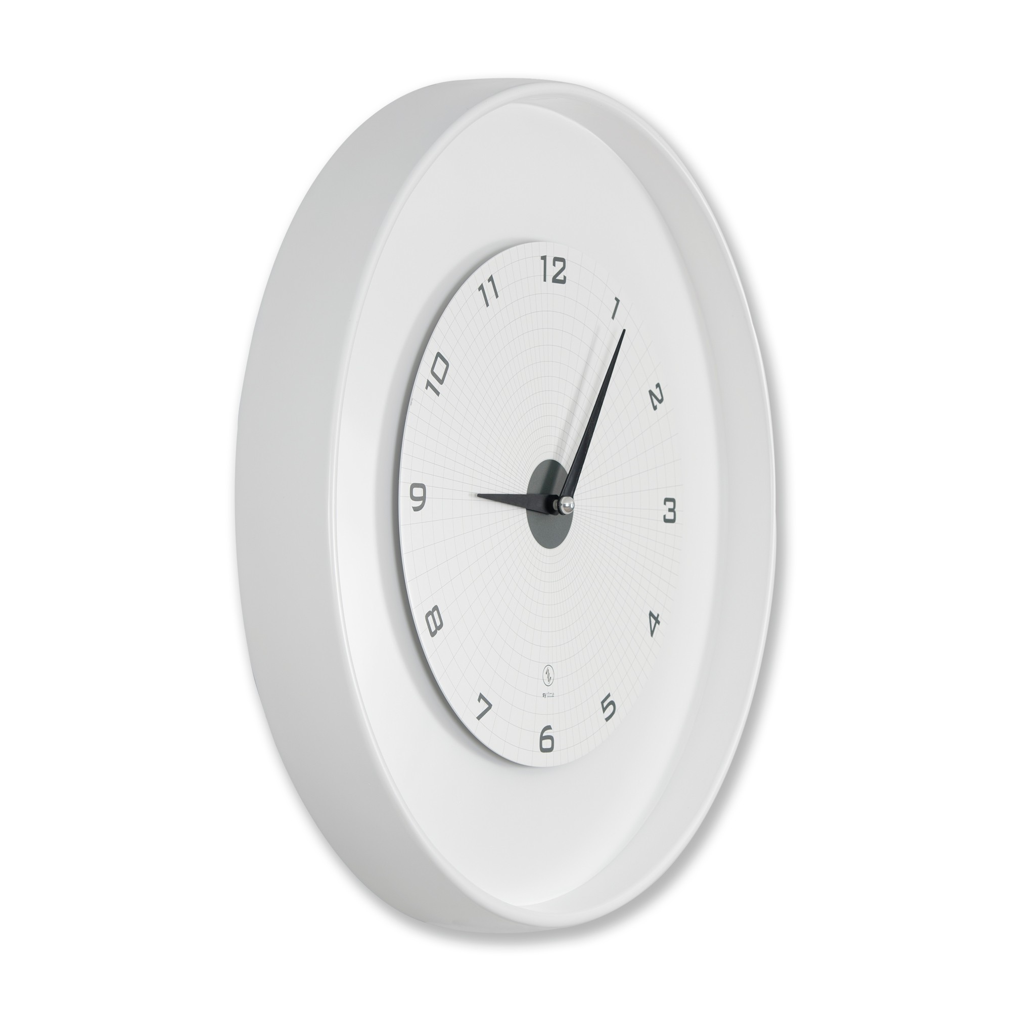 SY Time Adrasan 80 CM Duvar Saati Patentli Manyetik Kadran Sistemi, Ayarlanabilir Kollar, Fiberglas ve Alüminyum Tasarım
