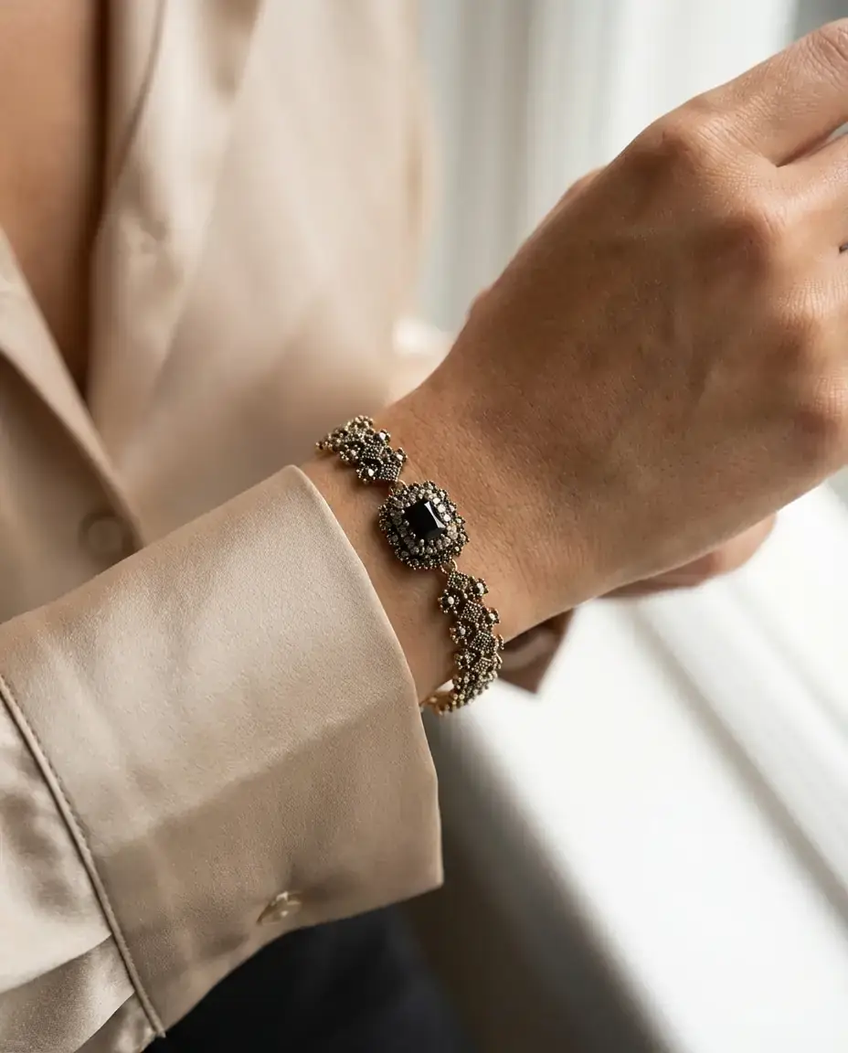 bronz takı modelleri – küpe kolye bileklik – Dorvina