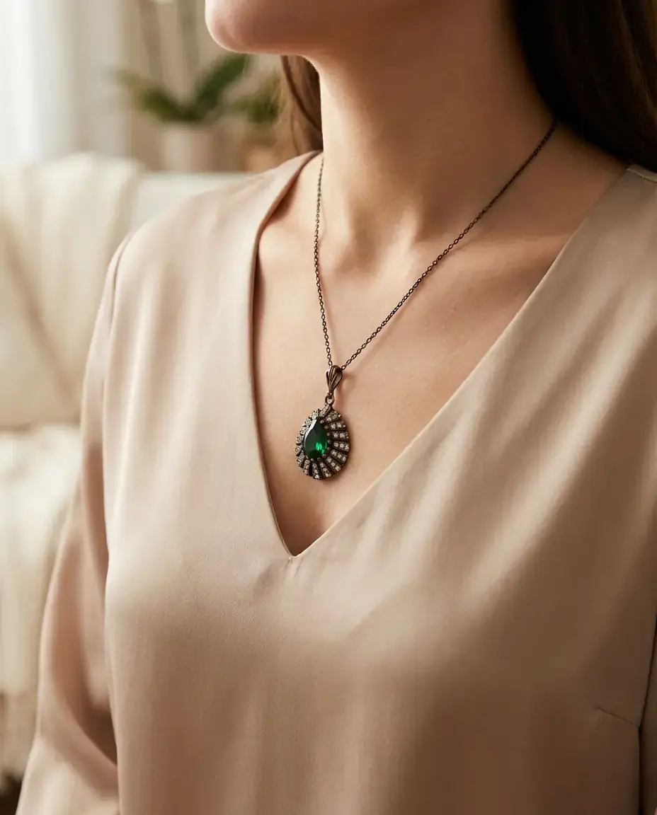 bronz takı modelleri – küpe kolye bileklik – Dorvina