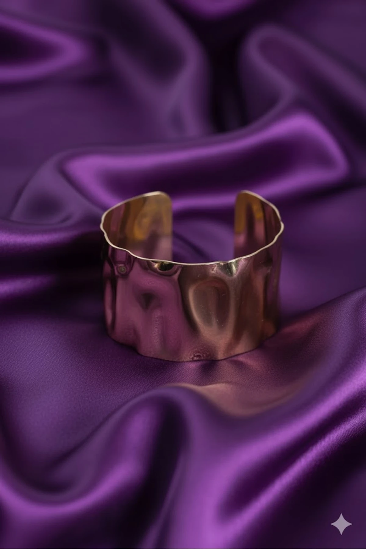 Kadın Levha Bileklik Pirinç Gold Renk | Şık ve Dayanıklı Takı, Aksesuar