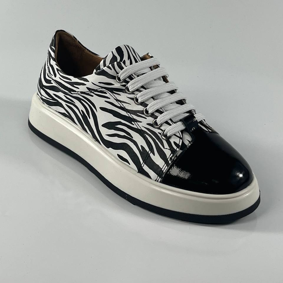 Black Zebra Sneaker