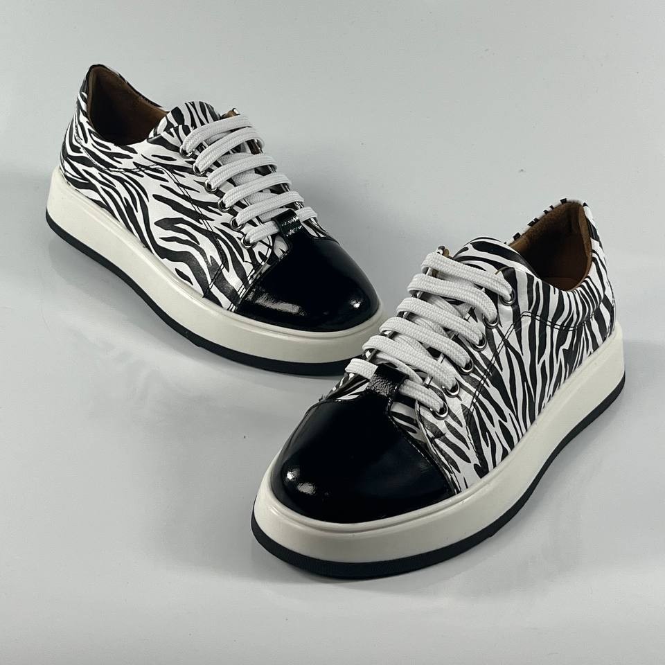 Black Zebra Sneaker