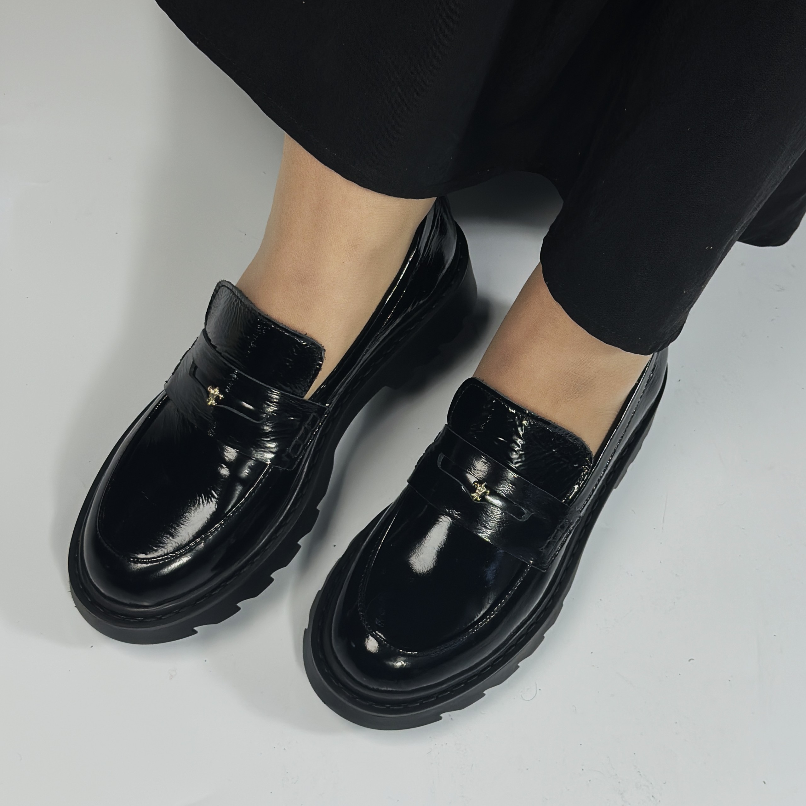 Black Rugan Loafer