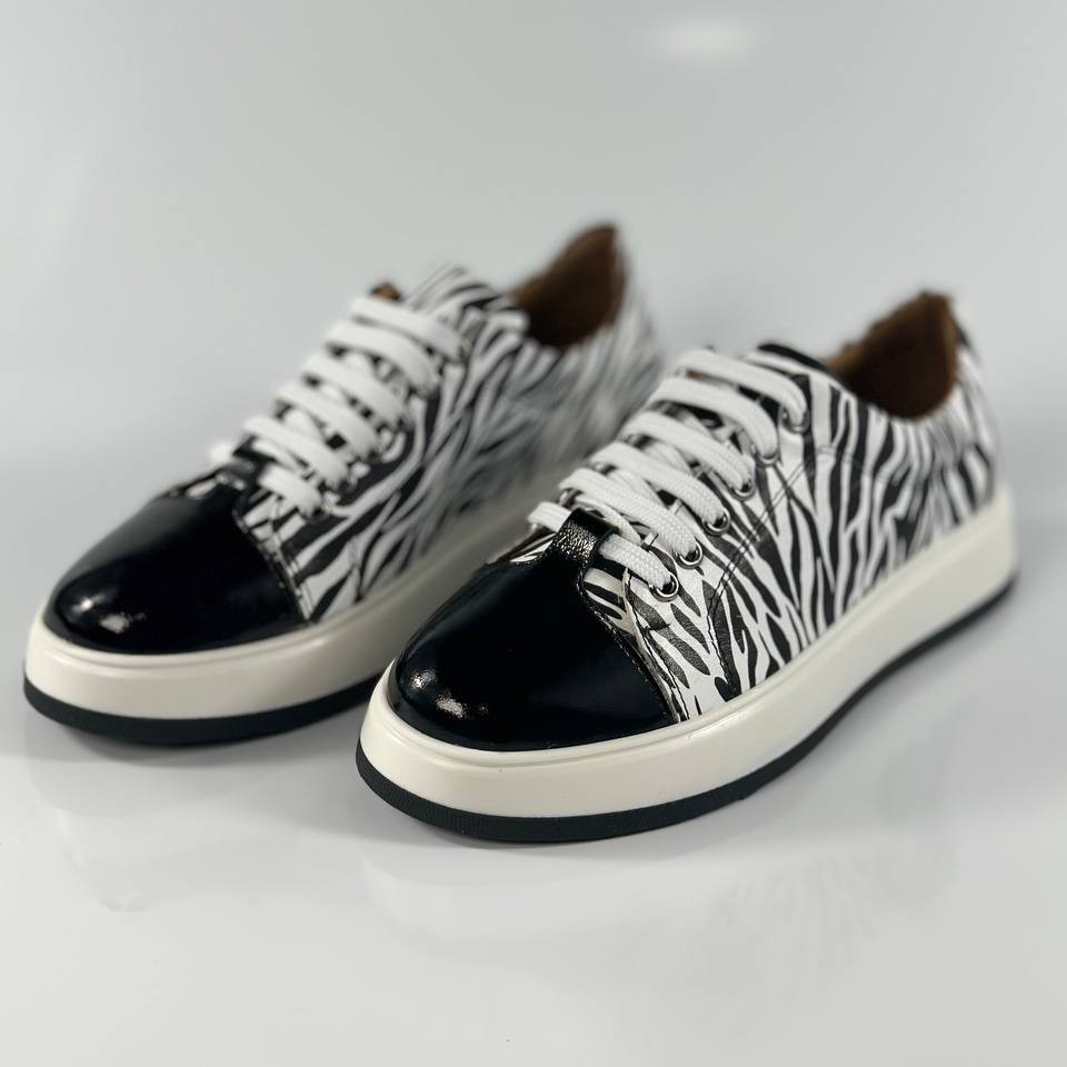 Black Zebra Sneaker