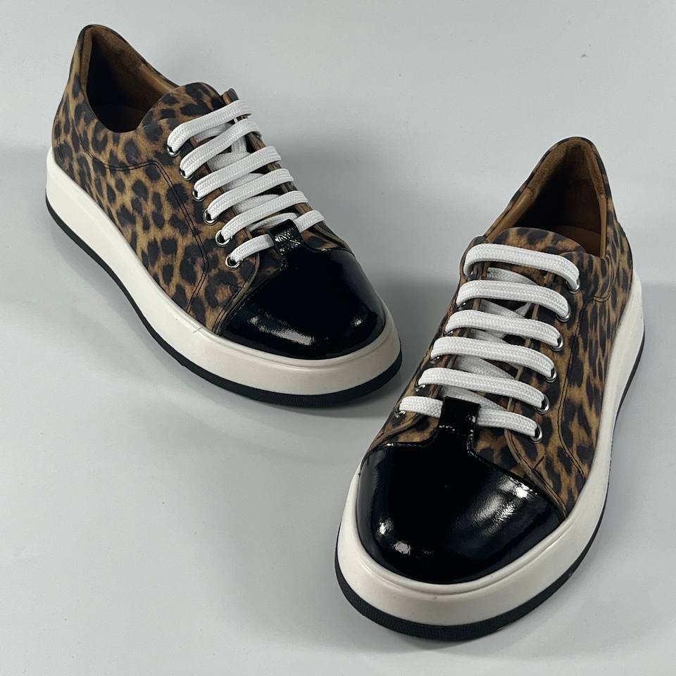 Black Leopar Sneaker 