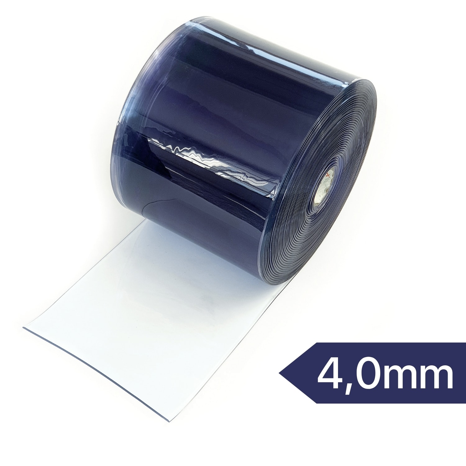 4,0 mm Şeffaf PVC 30cm Şerit Soğuk Hava Yalıtım Perdesi